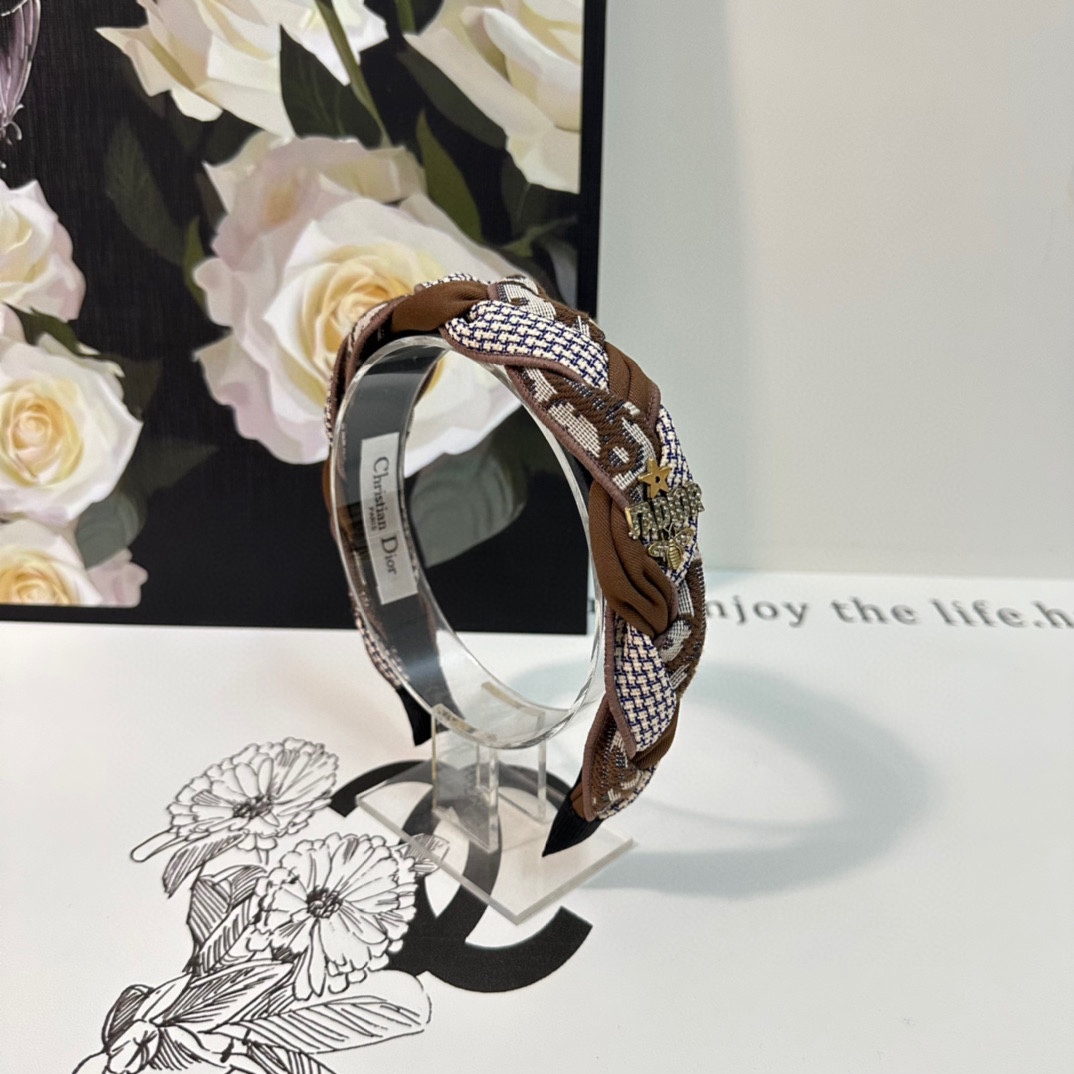 [TOP] Christian Dior The Latest Metal Headbands - 2 Colour