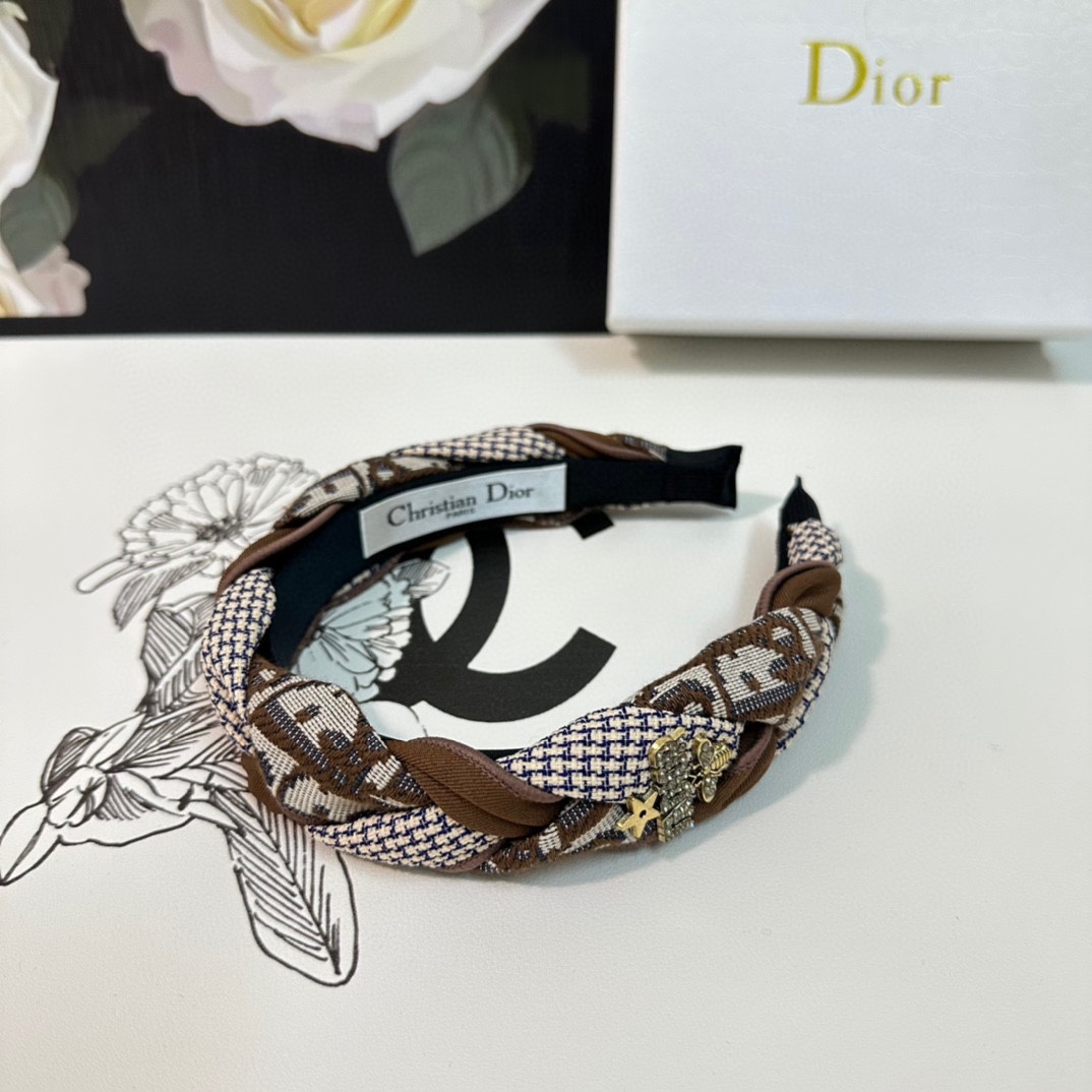 [TOP] Christian Dior The Latest Metal Headbands - 2 Colour