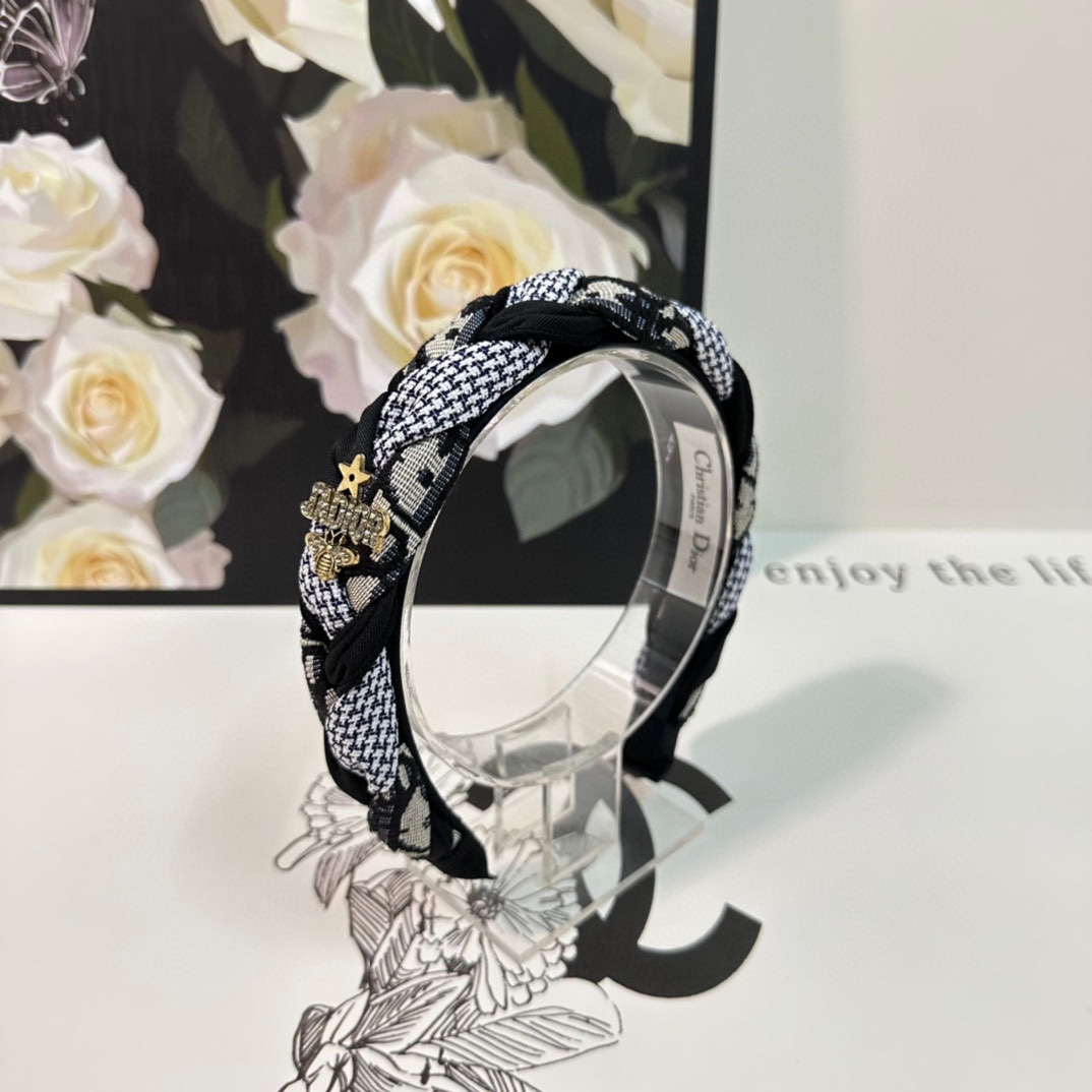 [TOP] Christian Dior The Latest Metal Headbands - 2 Colour