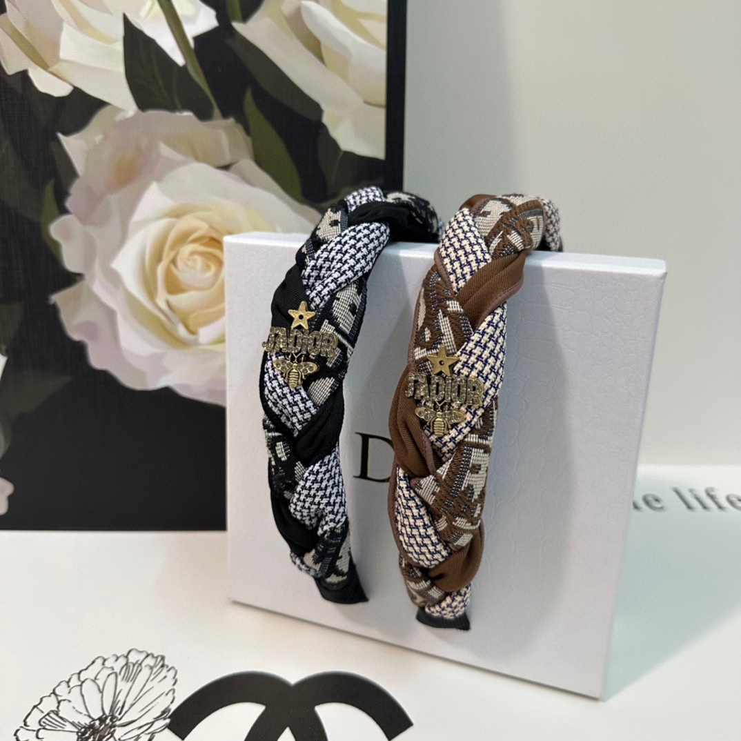 [TOP] Christian Dior The Latest Metal Headbands - 2 Colour