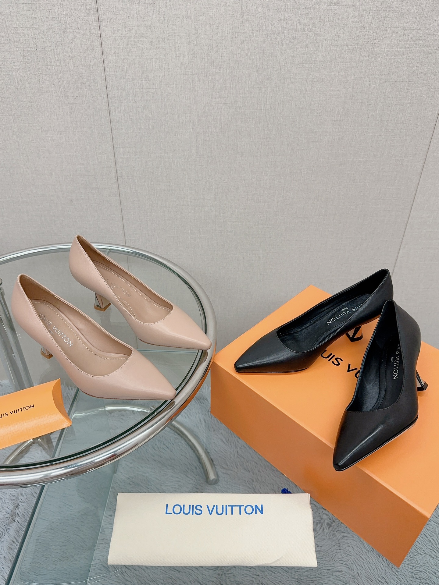 [TOP] Louis Vuitton LV Fashion Versatile High Heels - 6.5cm/9.5cm