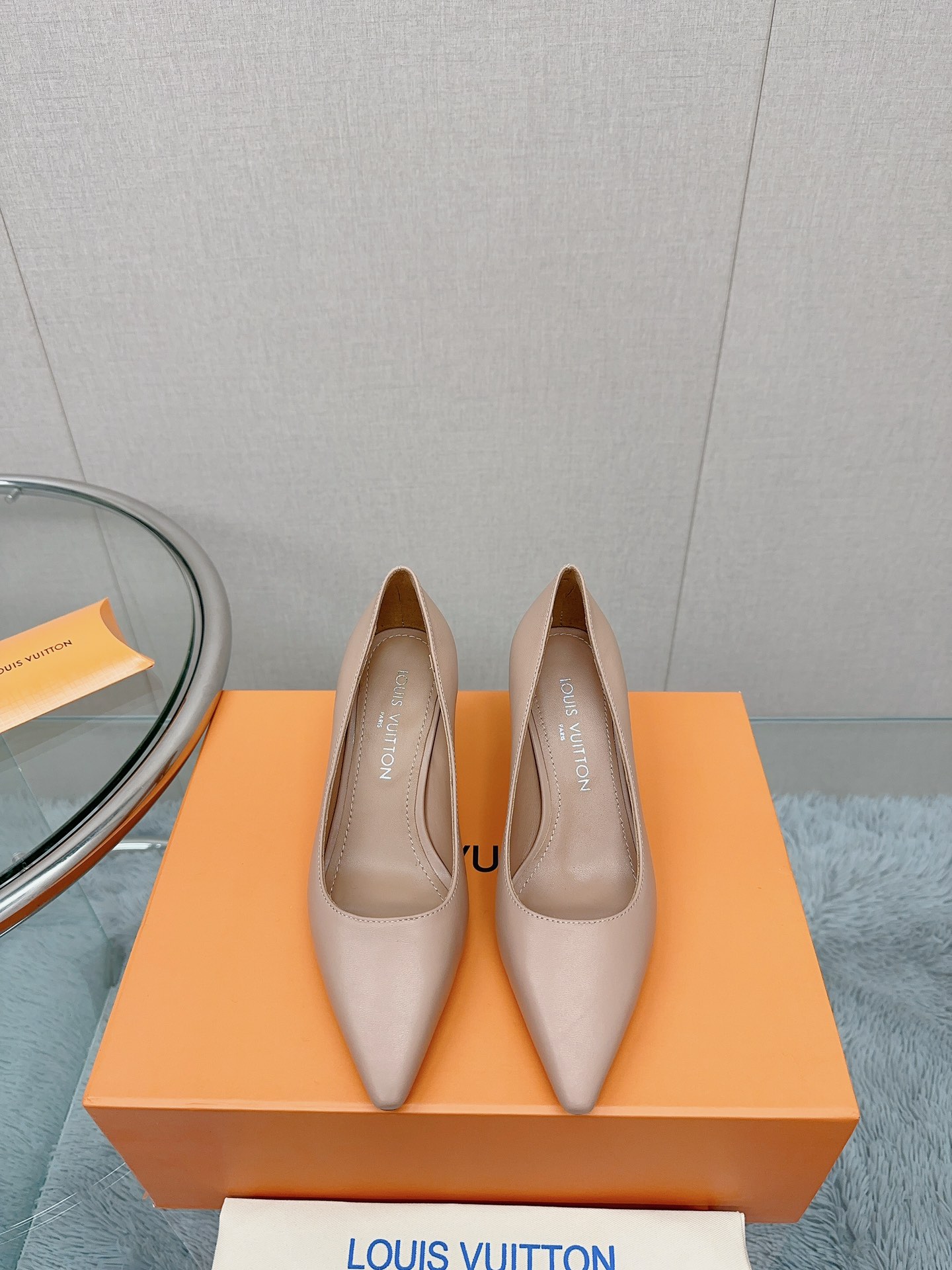 [TOP] Louis Vuitton LV Fashion Versatile High Heels - 6.5cm/9.5cm