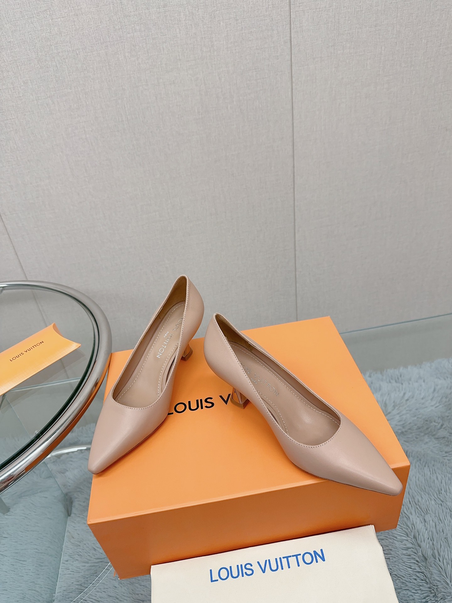 [TOP] Louis Vuitton LV Fashion Versatile High Heels - 6.5cm/9.5cm