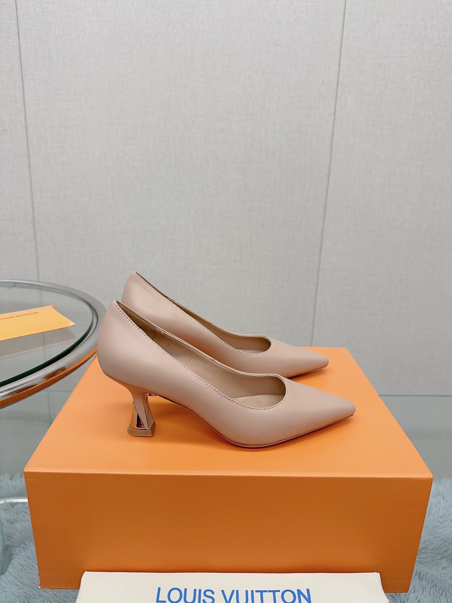 [TOP] Louis Vuitton LV Fashion Versatile High Heels - 6.5cm/9.5cm