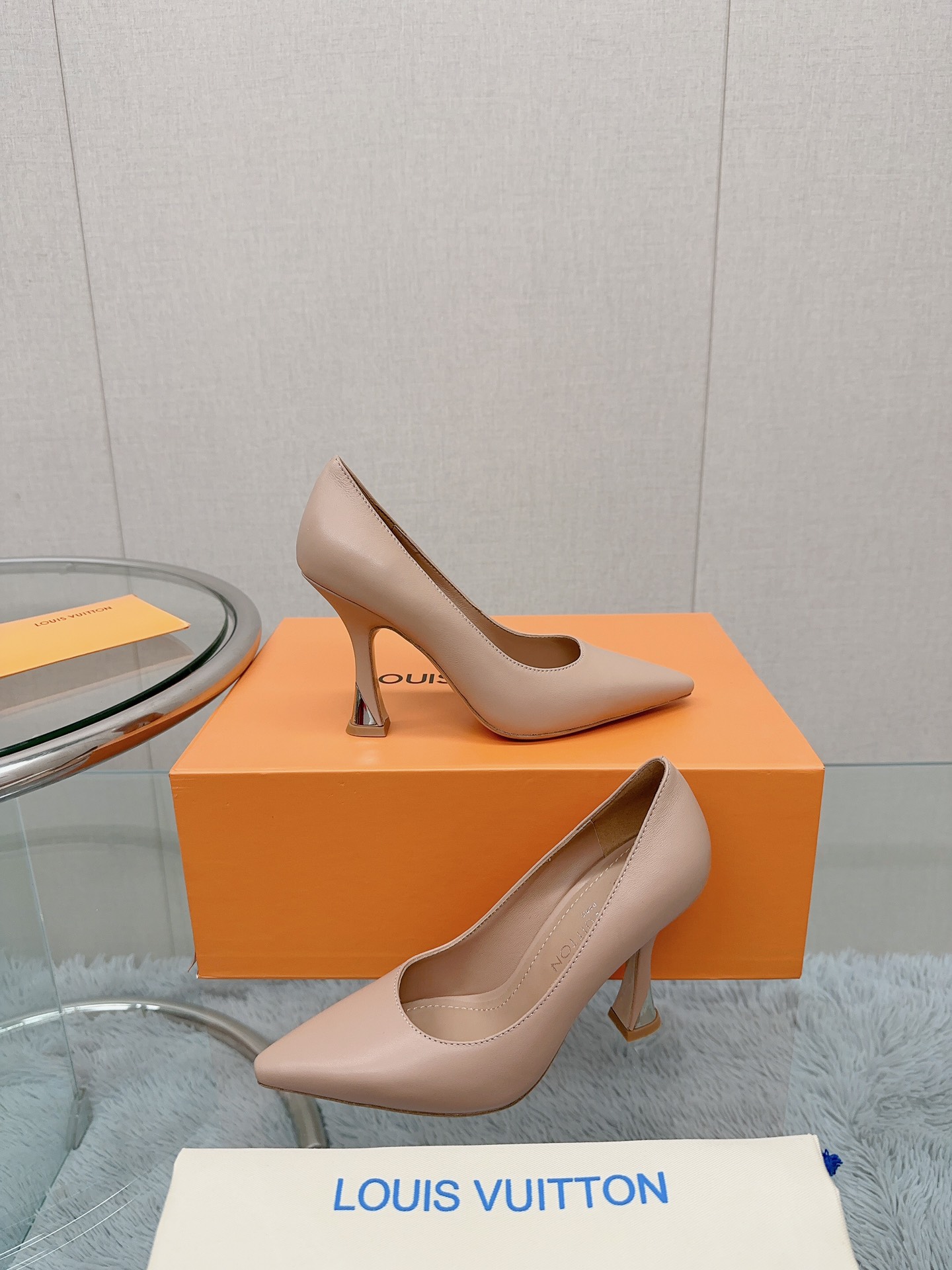 [TOP] Louis Vuitton LV Fashion Versatile High Heels - 6.5cm/9.5cm