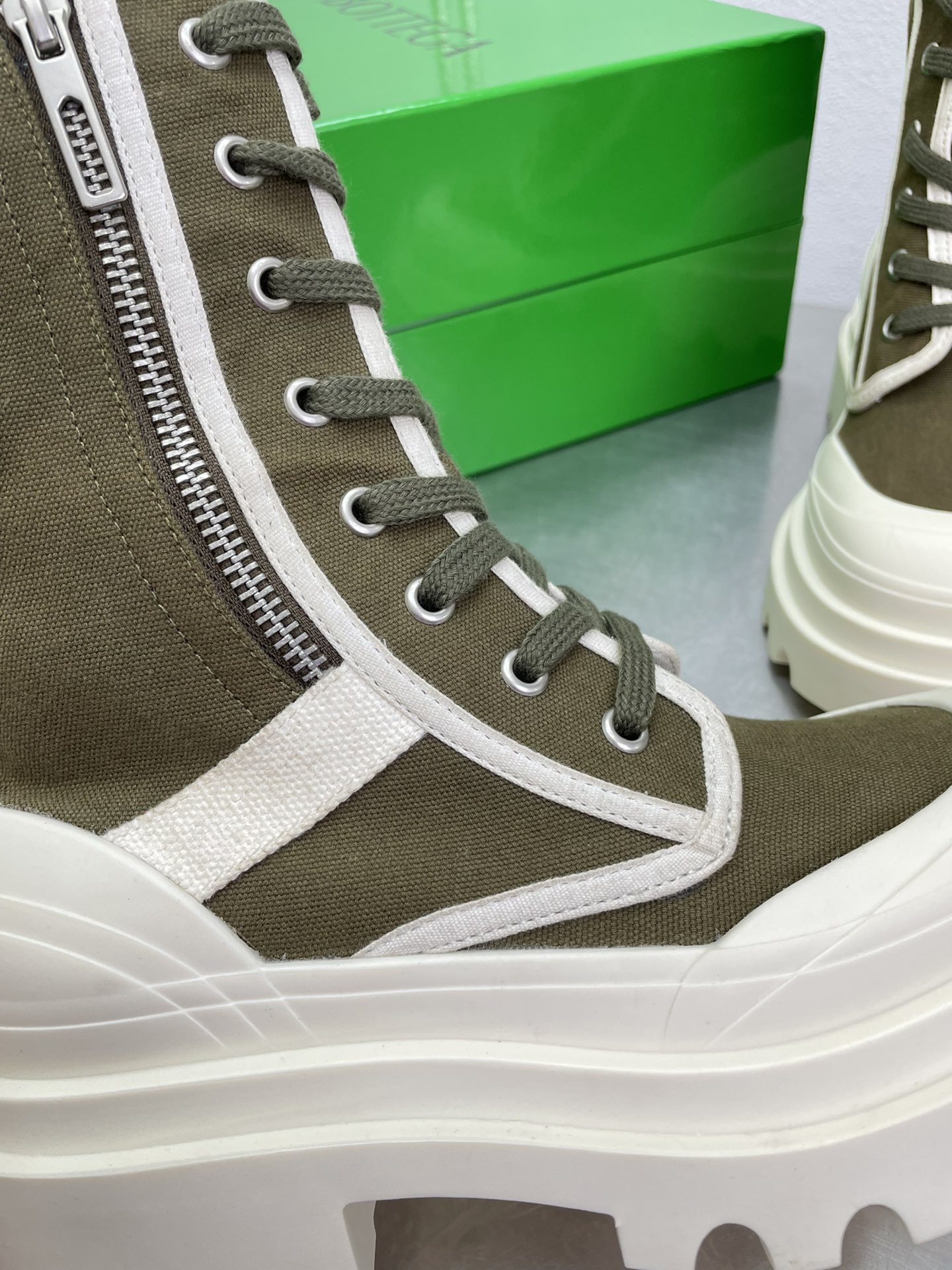 [TOP] Bottega Veneta BV  Men's And Women's Martin Boots - 6cm - 4 Colour