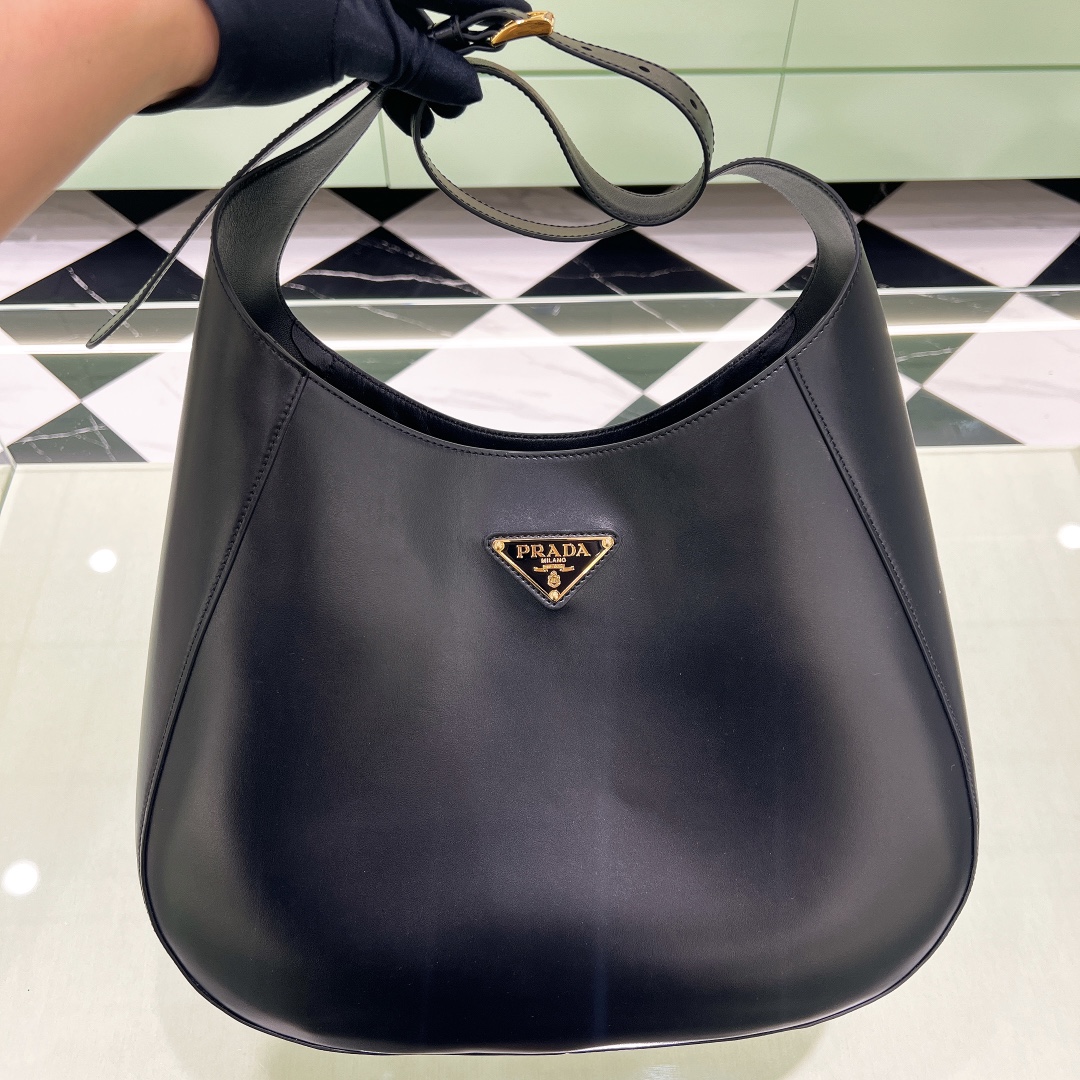 [TOP] PRADA Cleo Oversized Messenger Bag 40x30x9cm - Three Colors