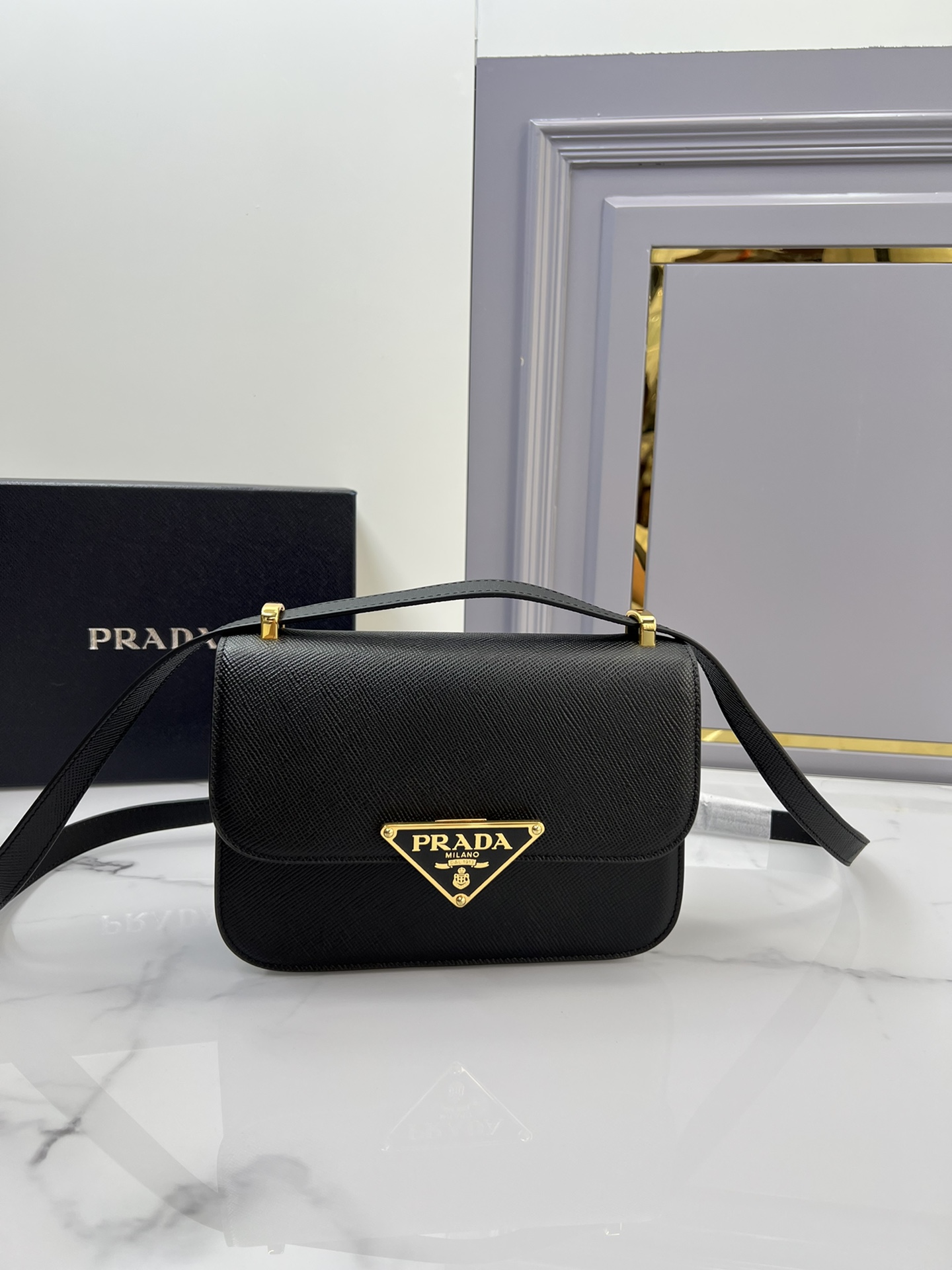[Top] PRADA New Stewardess Bags 22x16x6 cm - 2 Colors