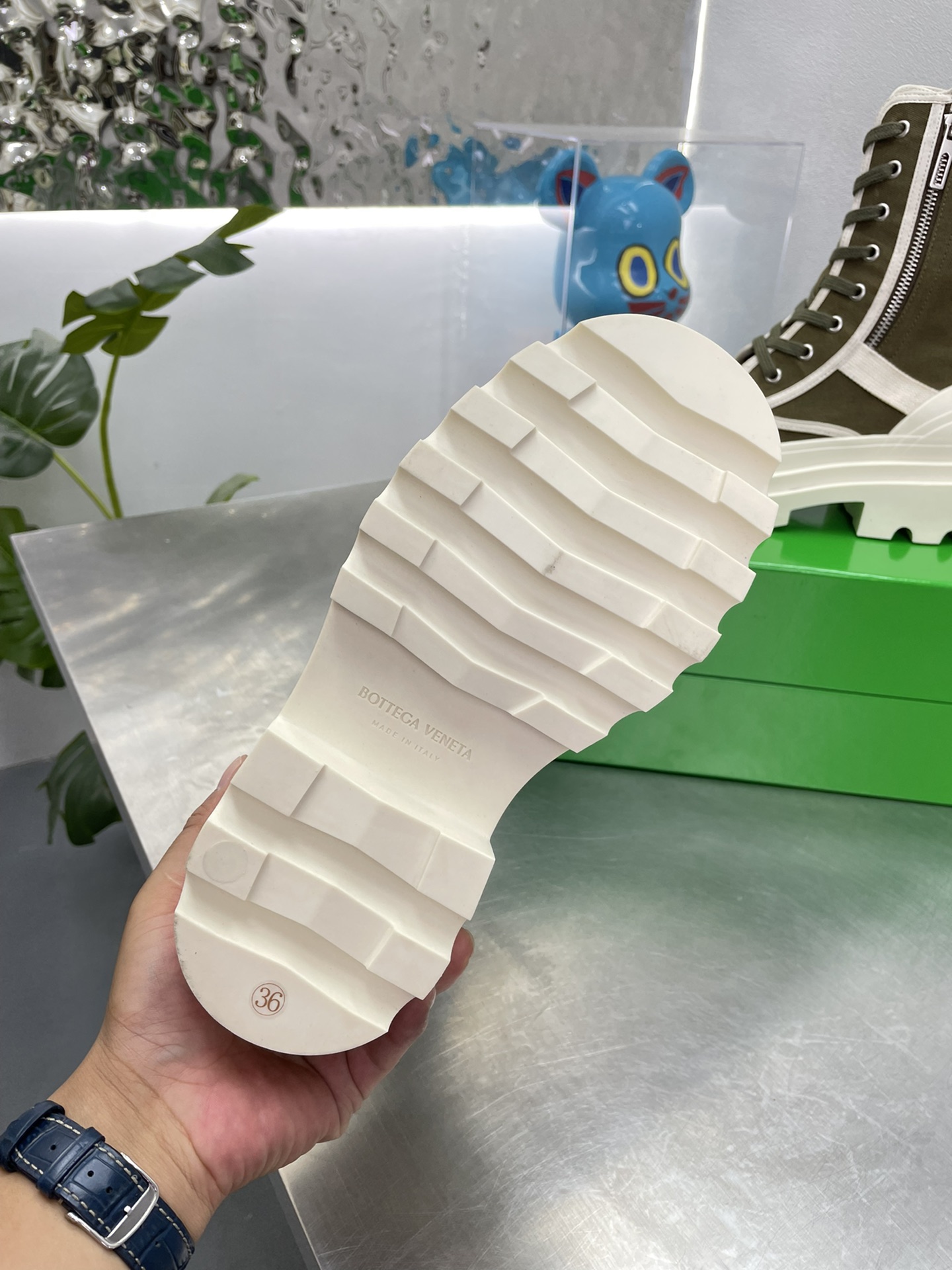 [TOP] Bottega Veneta BV  Men's And Women's Martin Boots - 6cm - 4 Colour