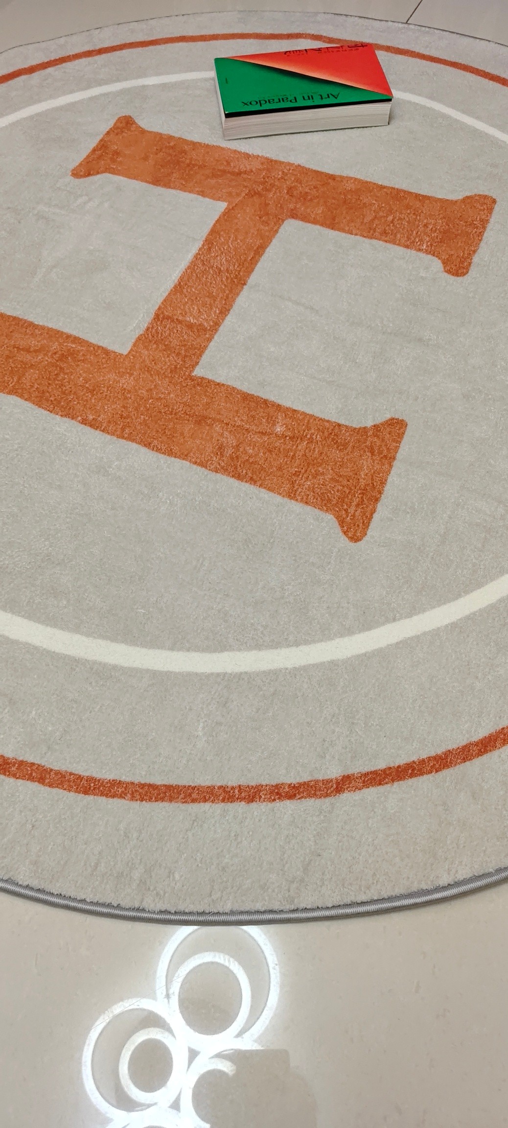 [TOP] HERMES Round Carpet