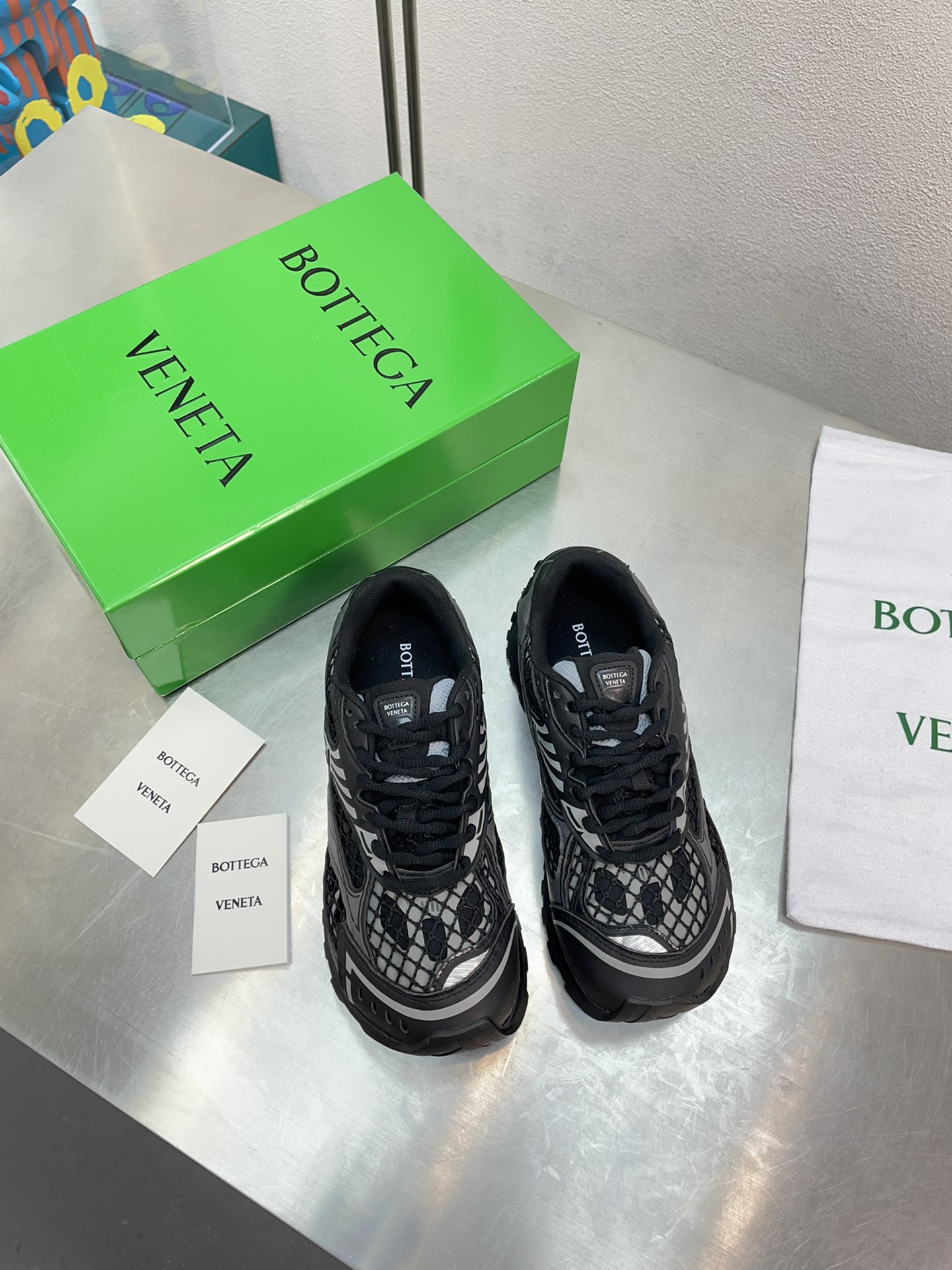 [TOP] Bottega Veneta BV  Sports Shoes Made Of Lightweight Technology Mesh Fabric - 4 Colour