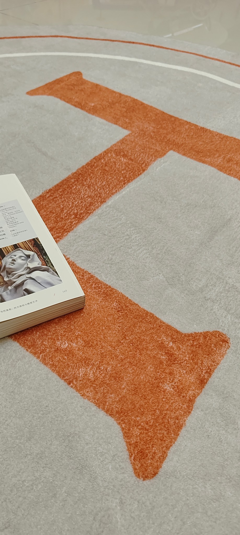 [TOP] HERMES Round Carpet