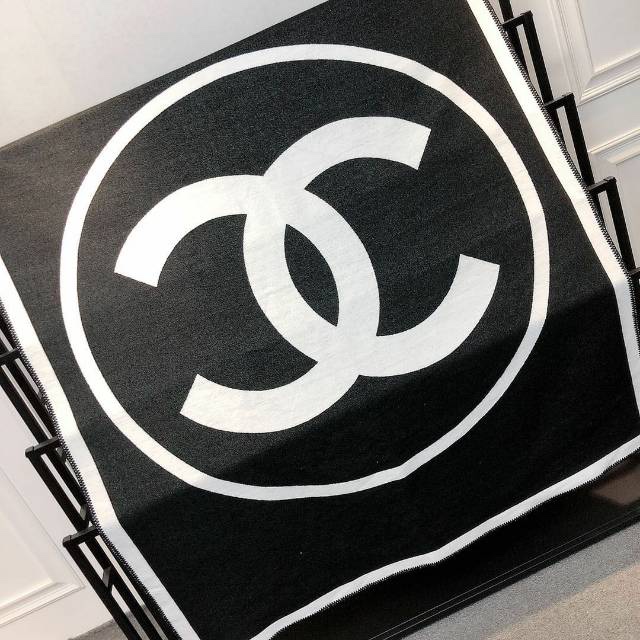[TOP] CHANEL Woolen Blanket 800g - 3 Colors