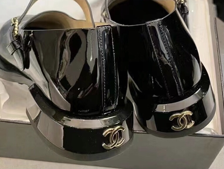 [TOP] CHANEL Classic Maryzhen Shoes - Black