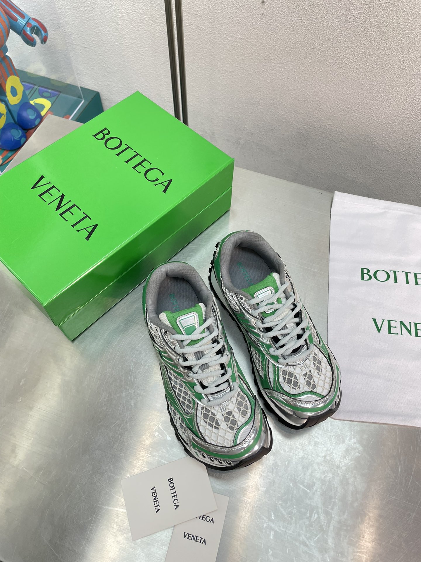 [TOP] Bottega Veneta BV  Sports Shoes Made Of Lightweight Technology Mesh Fabric - 4 Colour