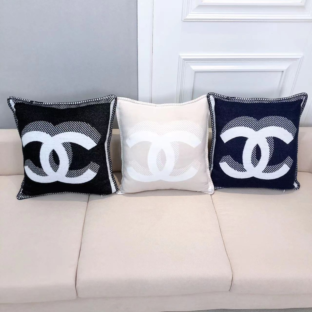 [TOP] CHANEL Woolen Blanket 800g - 3 Colors
