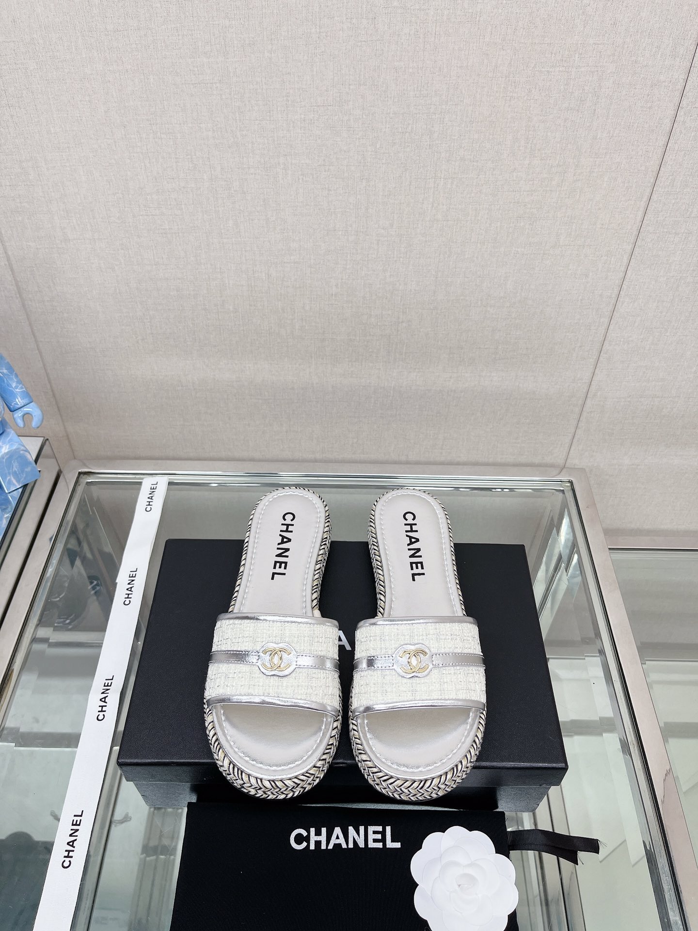[TOP] CHANEL Sheepskin Lining Slippers - 4 Colour
