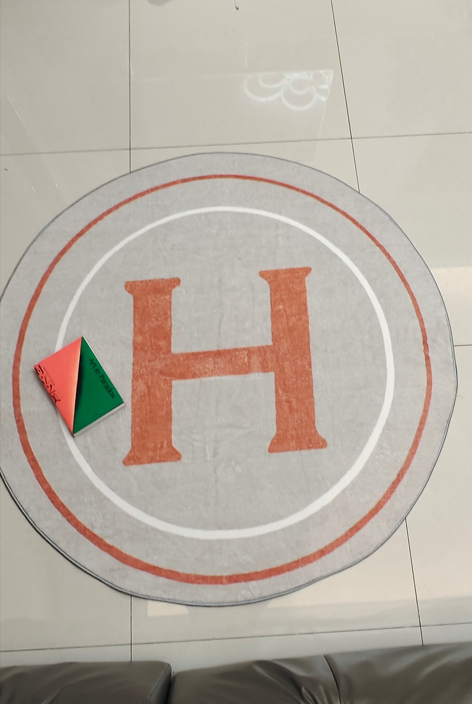 [TOP] HERMES Round Carpet