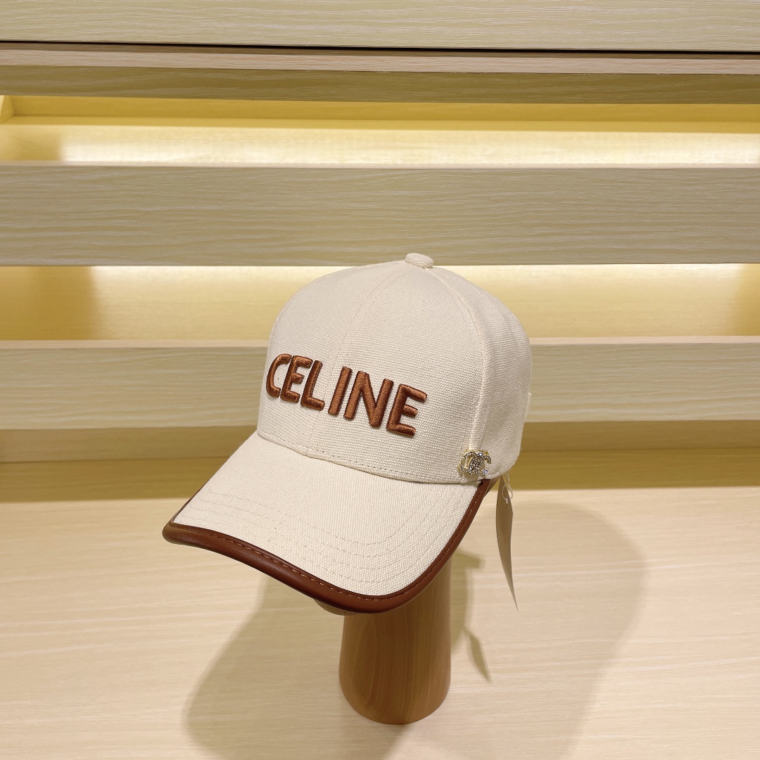 [TOP] CELINE New Baseball Hat - 2 Colors