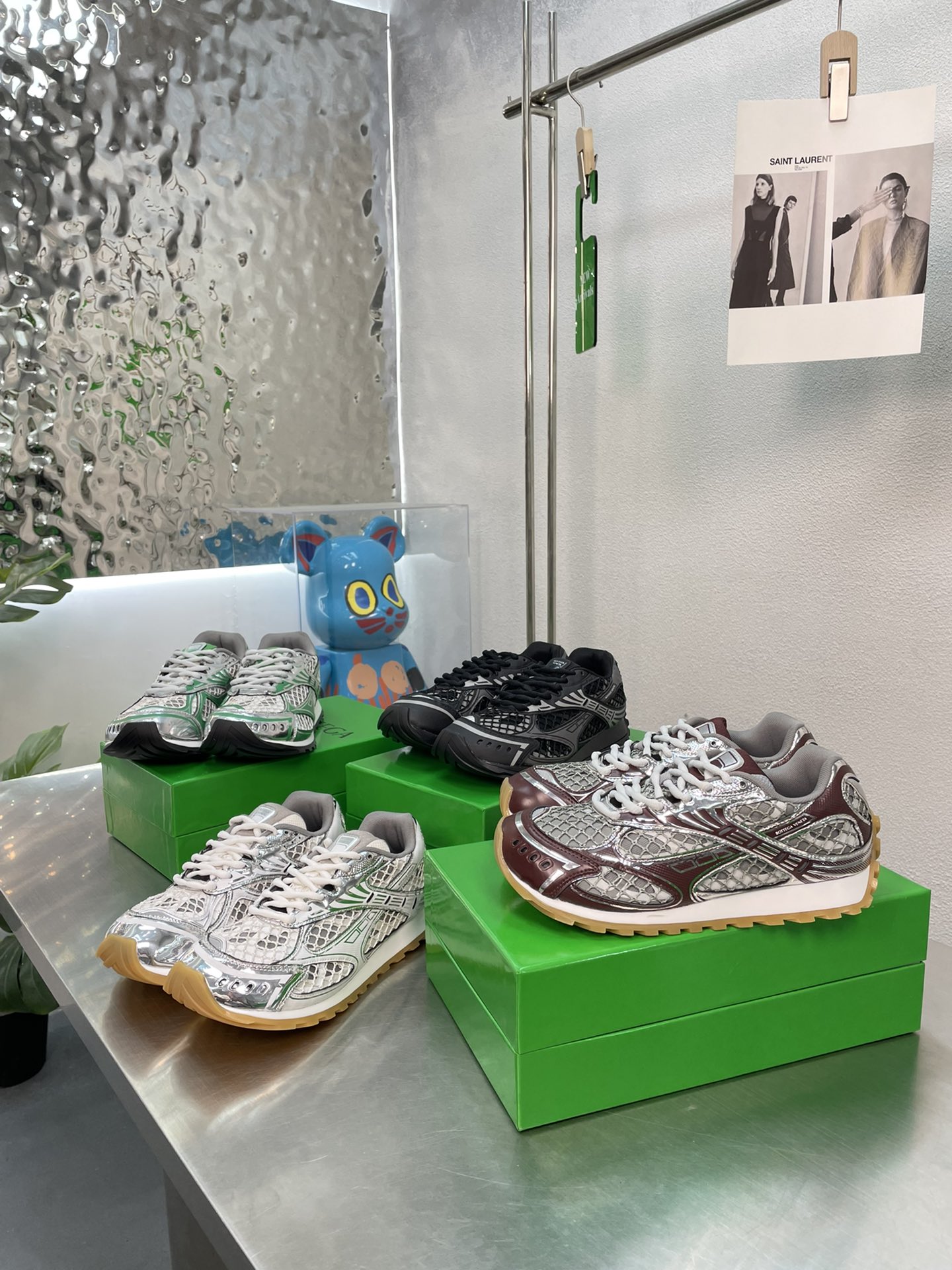 [TOP] Bottega Veneta BV  Sports Shoes Made Of Lightweight Technology Mesh Fabric - 4 Colour