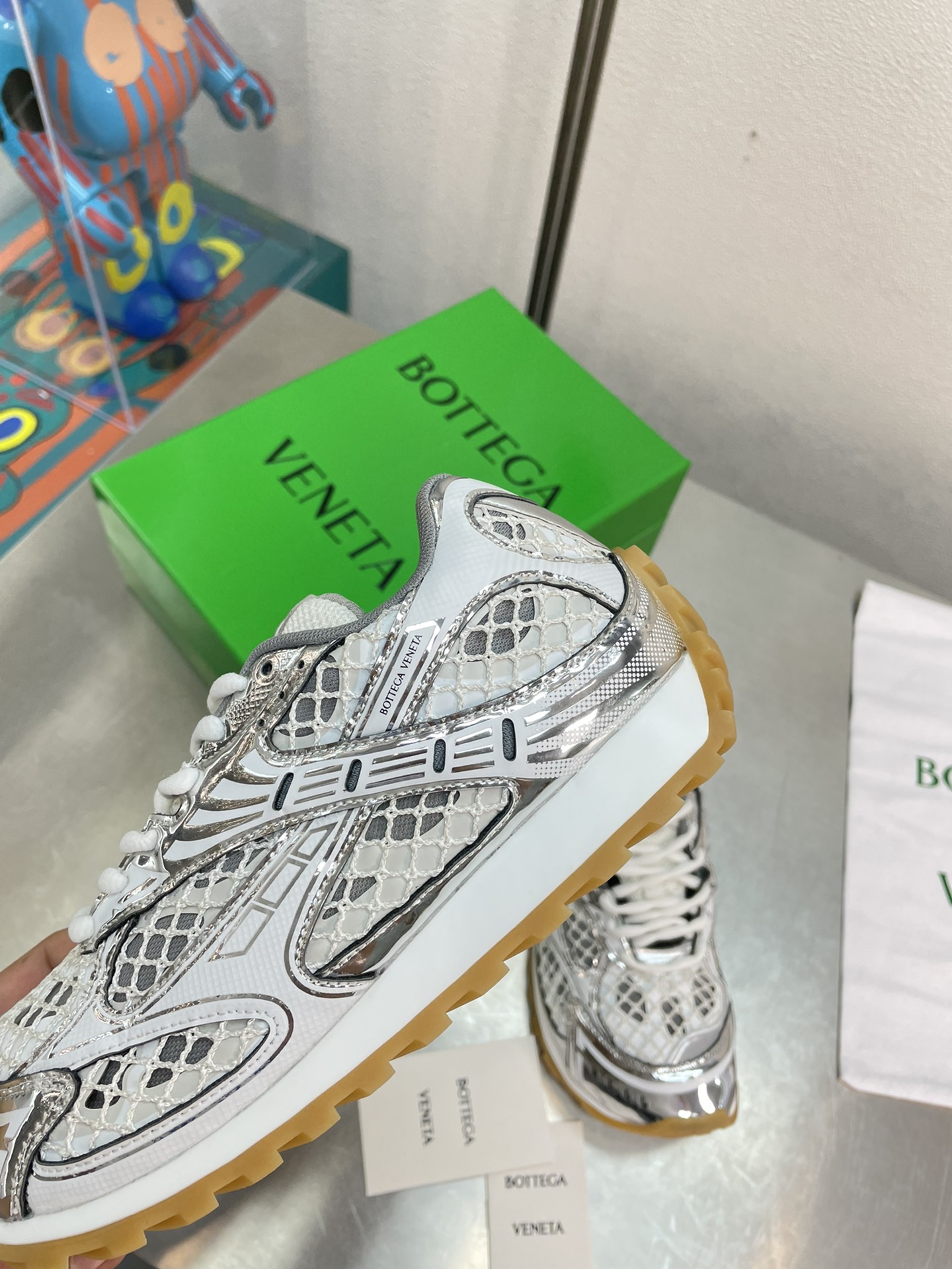 [TOP] Bottega Veneta BV  Sports Shoes Made Of Lightweight Technology Mesh Fabric - 4 Colour