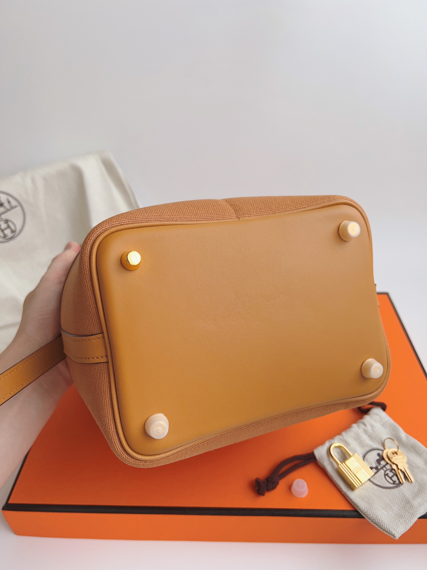 [TOP] HERMES Evelyne TC Leather 18 cm  - Seven Colors