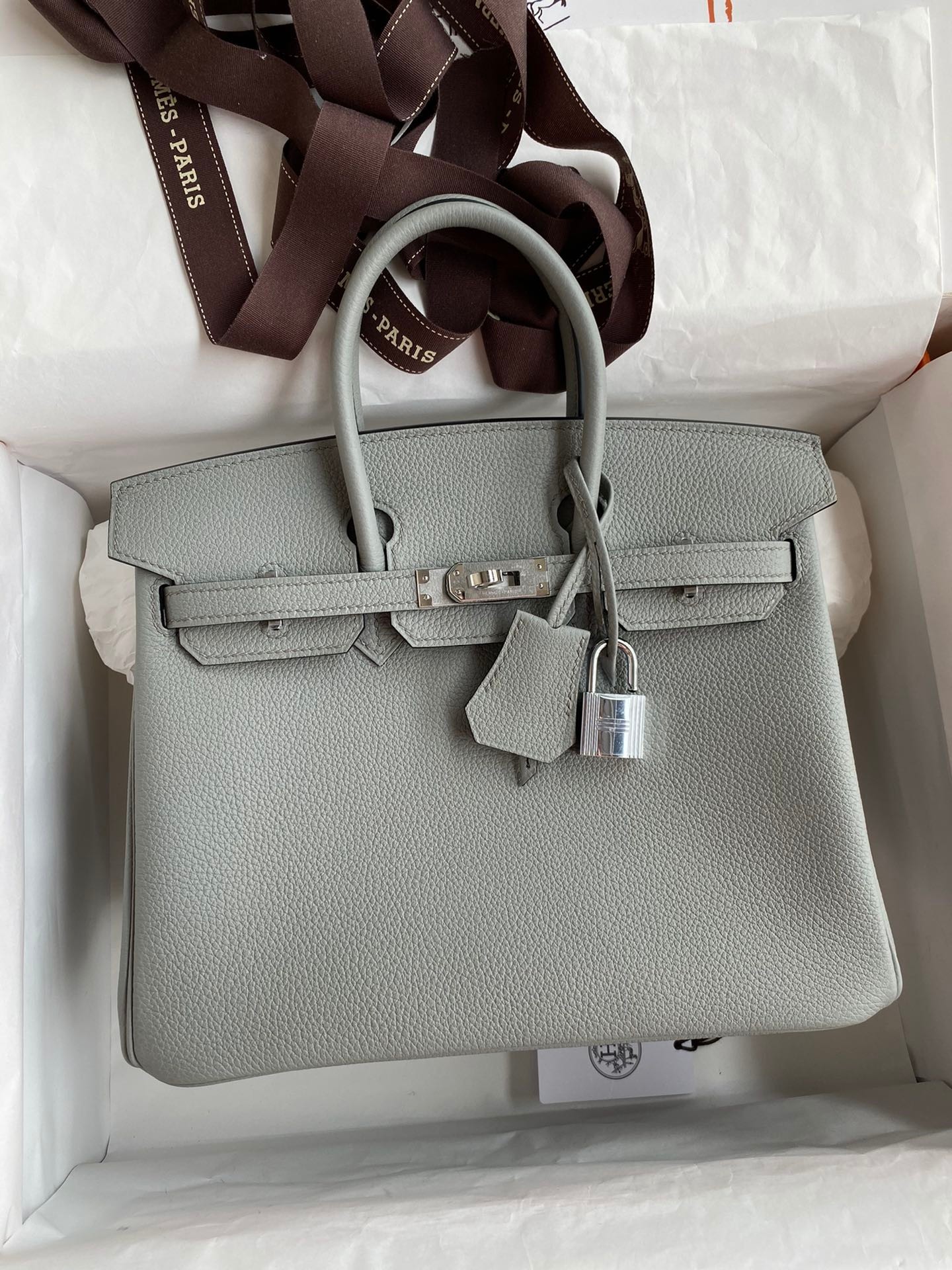[TOP] HERMES Birkin Bag 25 cm - Six Colors - SHW