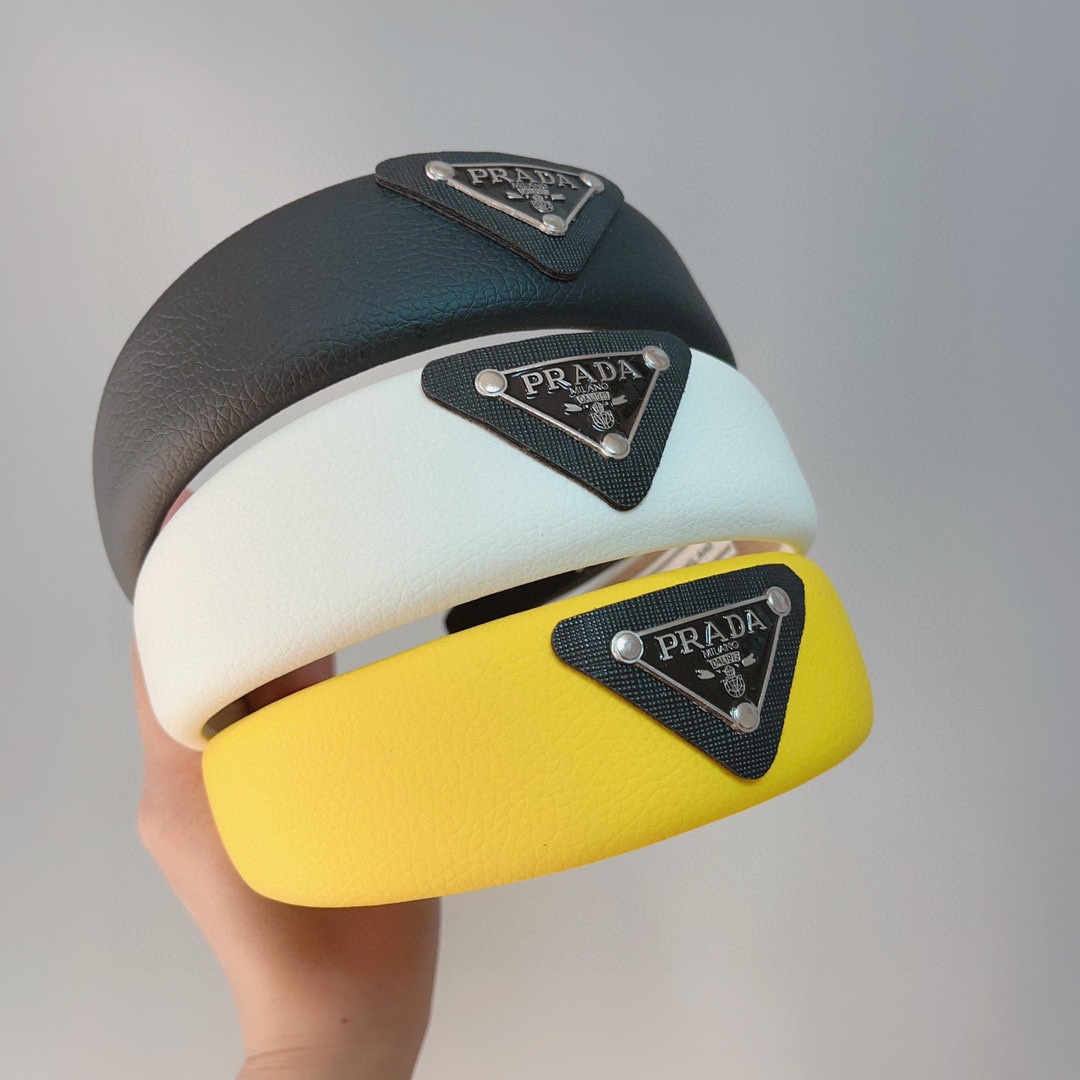 [Top] PRADA New Trend Color Hair Hoop - 3 Colors