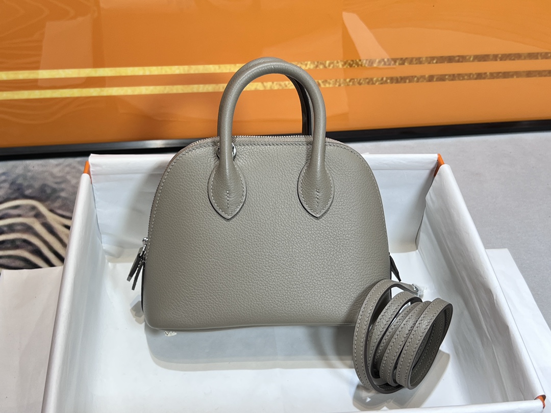 [TOP] HERMES Bolide Bowling Ball Bag 19cm/25cm/27cm/31cm - Nine Colors