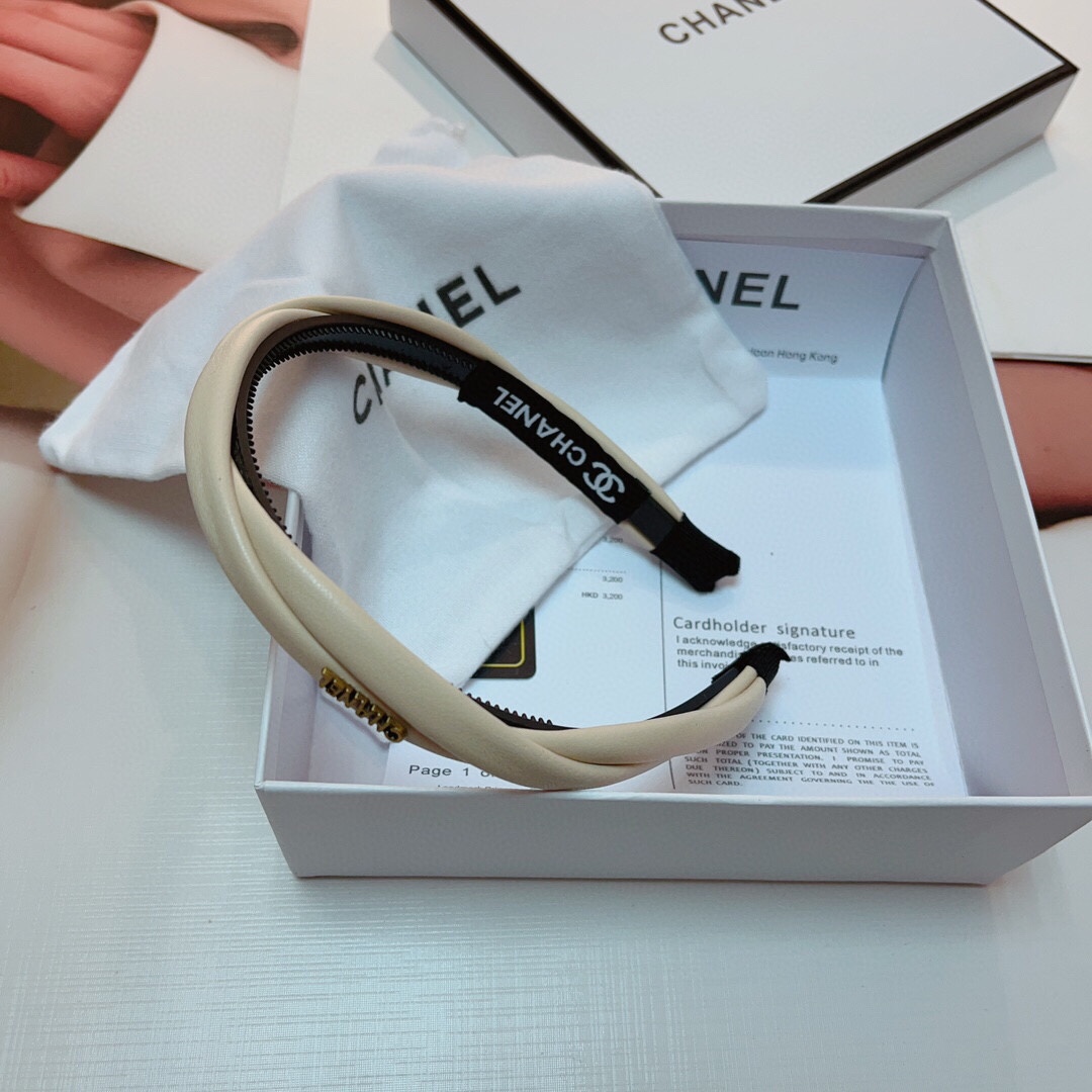[TOP] CHANEL Exquisite Retro Headband - 3 Colour