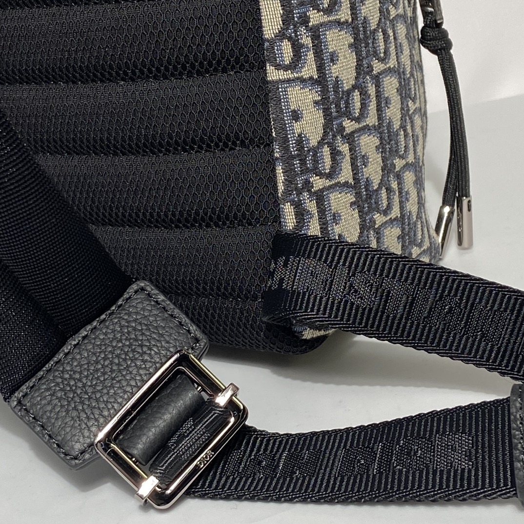 [TOP] Christian Dior Rider College Style Oblique Print Backpack 26 x 37 x 15 cm