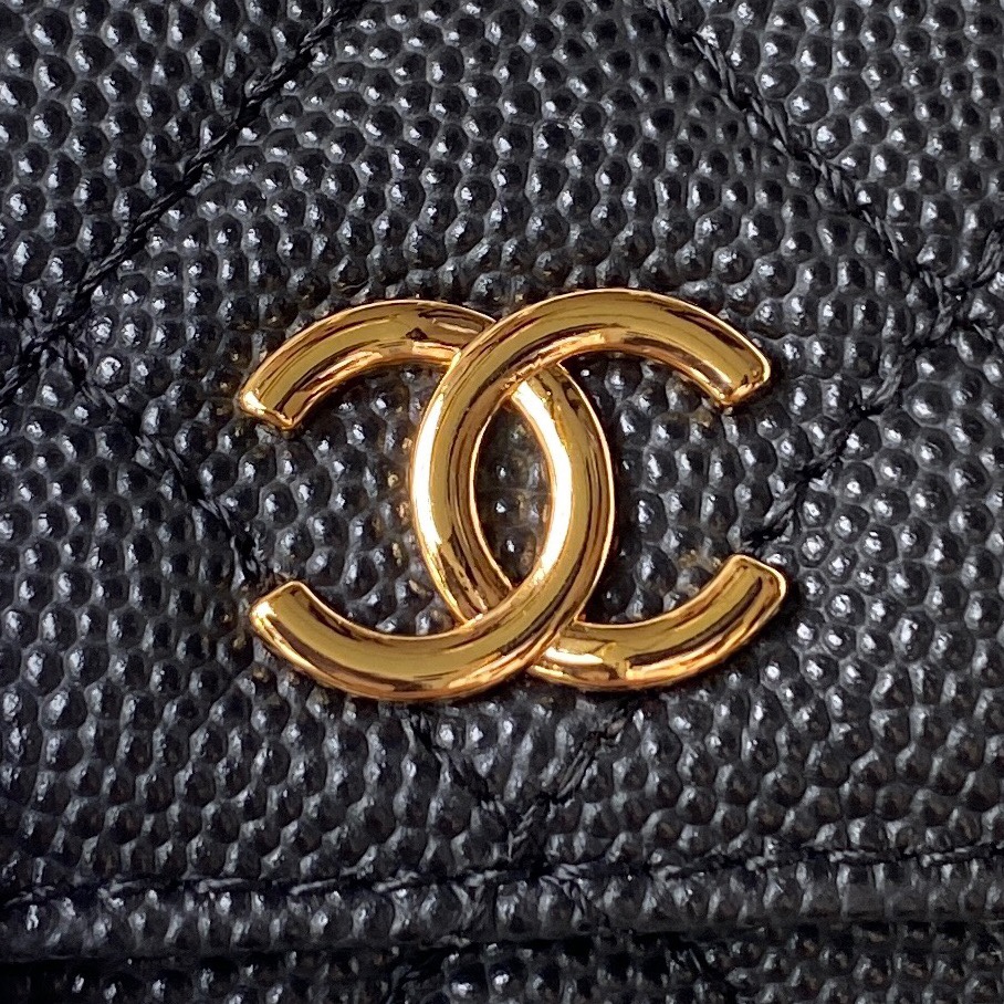 [TOP] CHANEL Vanity Case 23b Grain Calfskin Bag 17*9.5*8cm -GHW- 4 colours