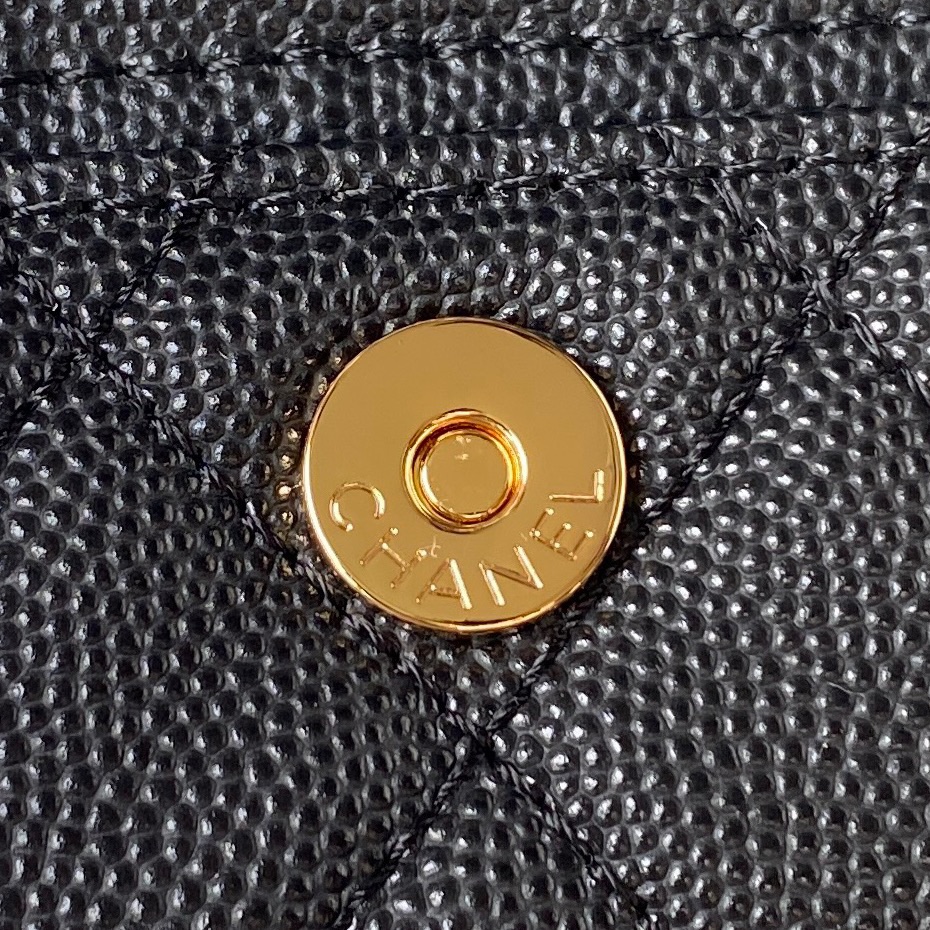 [TOP] CHANEL Vanity Case 23b Grain Calfskin Bag 17*9.5*8cm -GHW- 4 colours