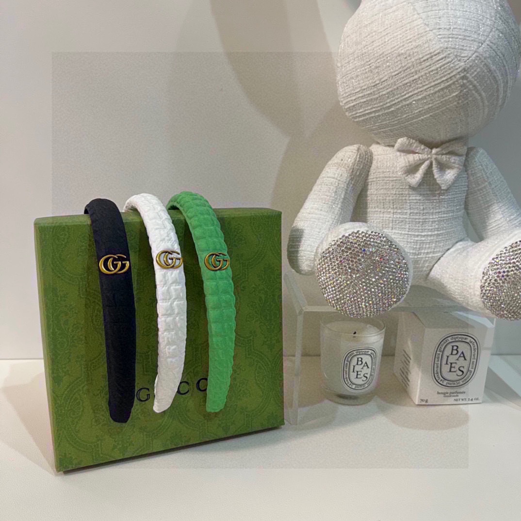 [TOP] GUCCI Latest Hairband - 3 Colors