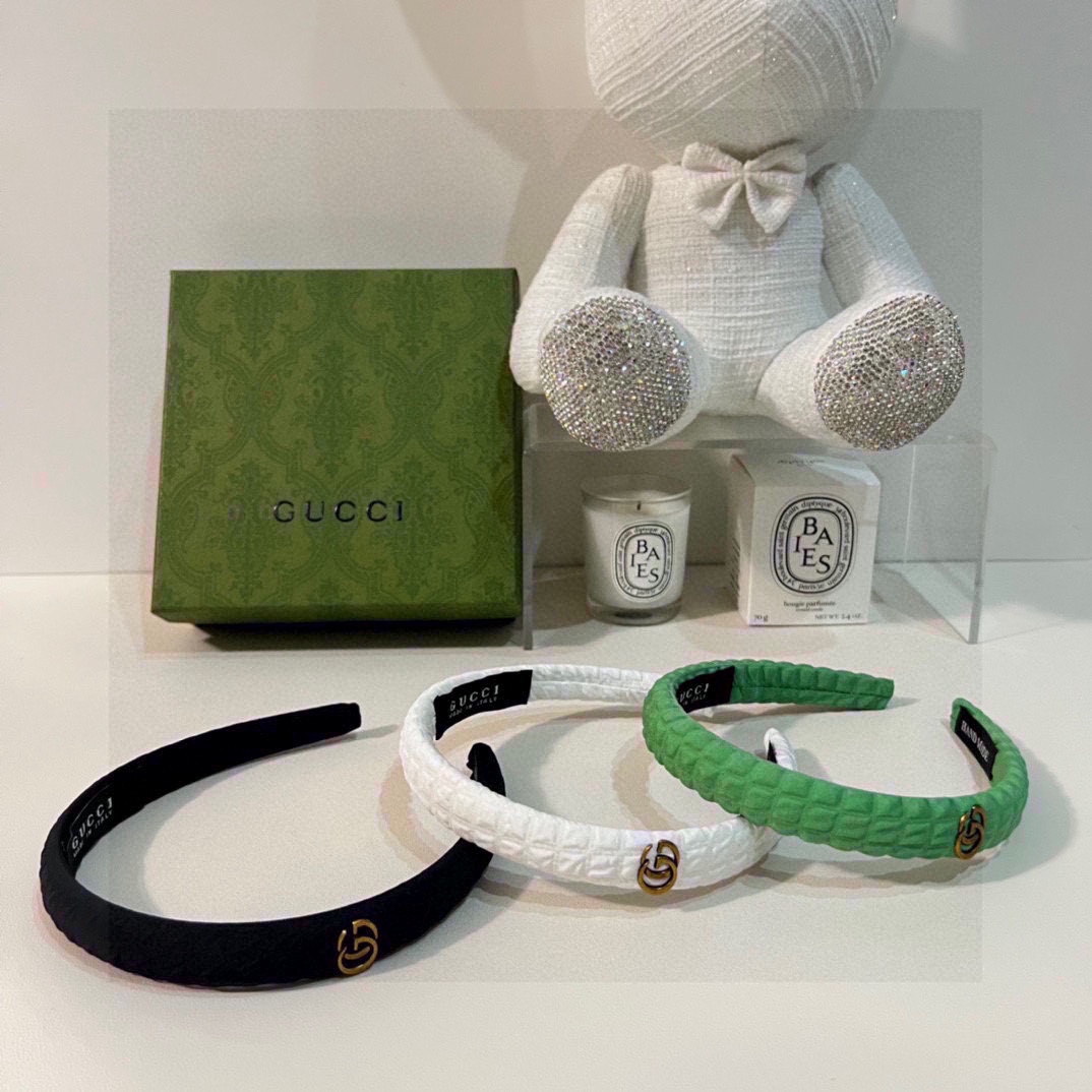 [TOP] GUCCI Latest Hairband - 3 Colors