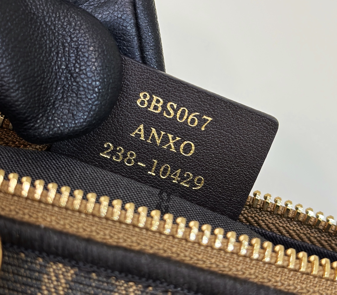 [TOP] FENDI By The Way Mini Bag In Denim Boston Bag - Brown