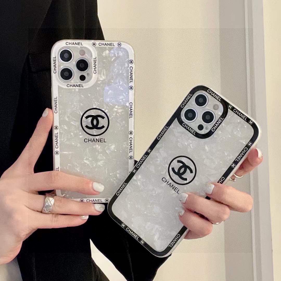 [TOP] CHANEL Shell Texture Iphone case - 2 Colors