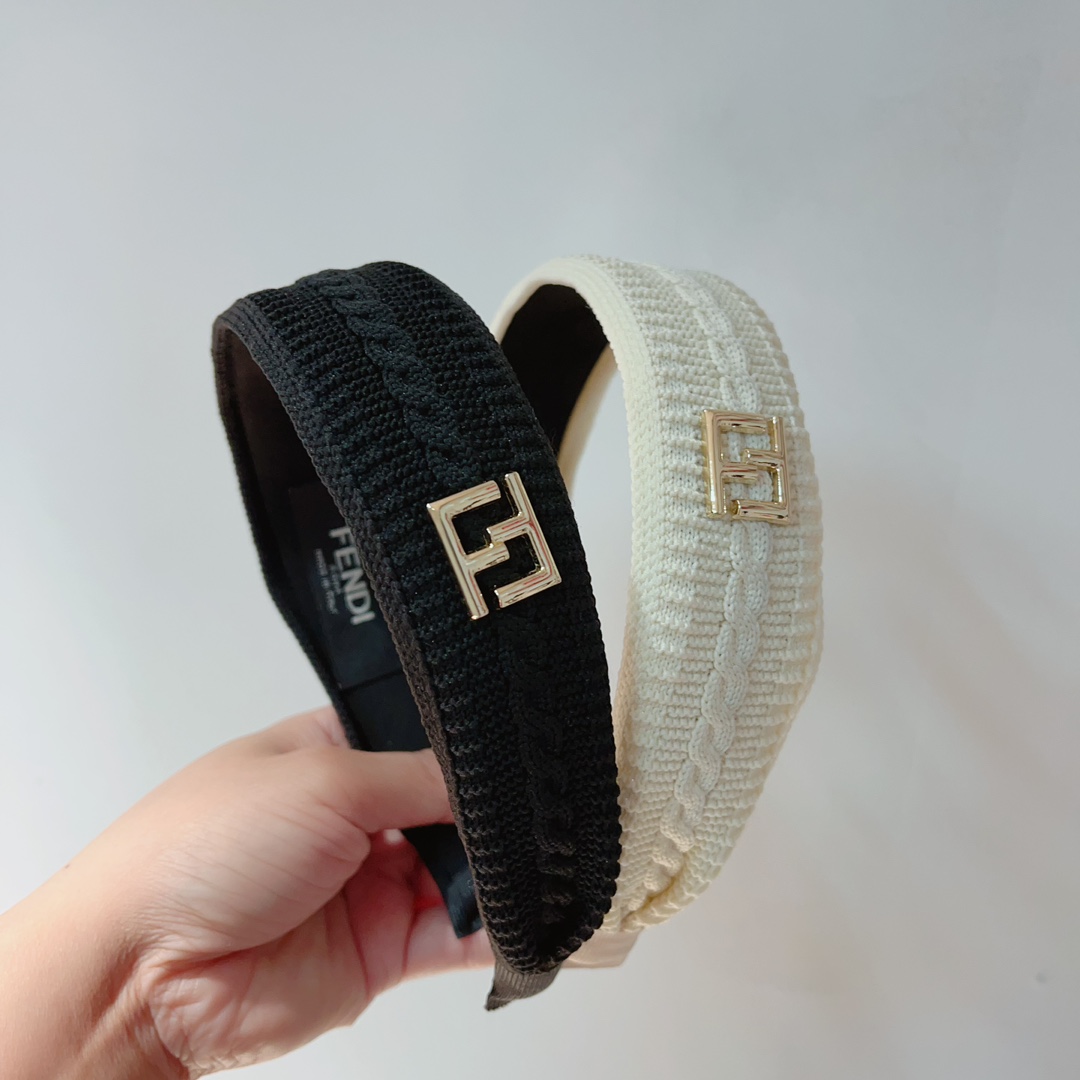 [TOP] FENDI Versatile Headbands - 2 Colors