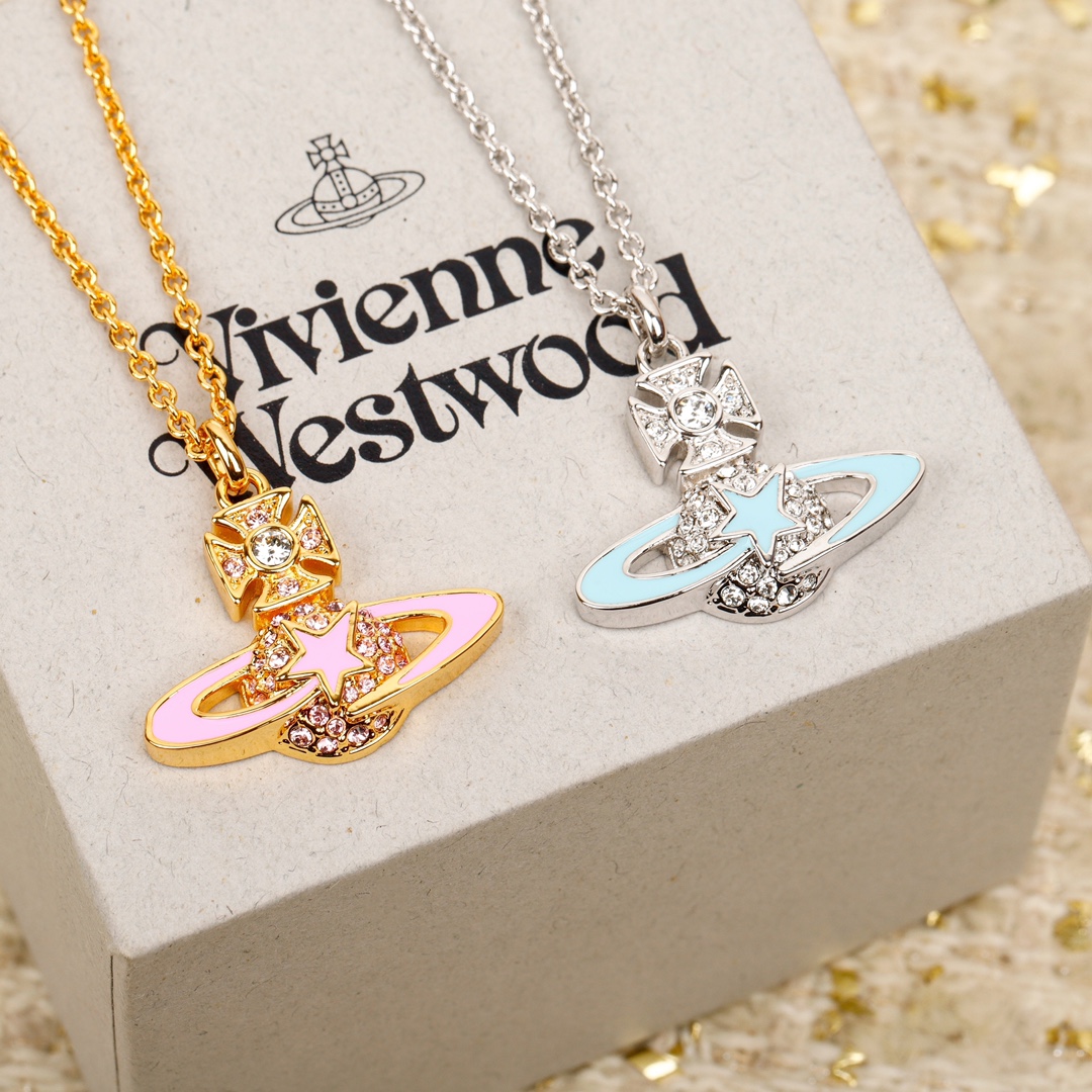 [TOP] Vivienne Westwood Meteor Necklace - 2 Colors