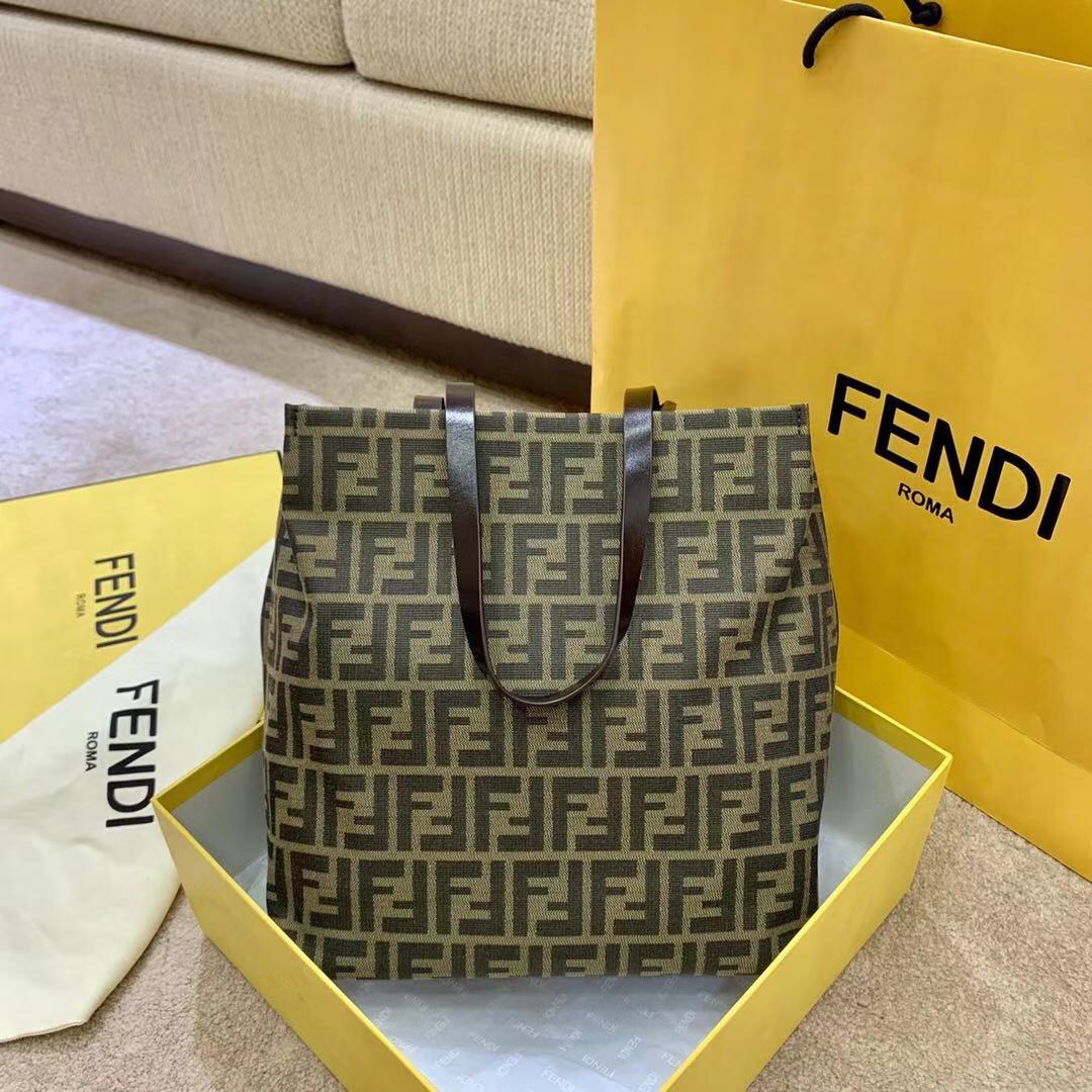 [TOP] FENDI FENDI Vintage Presbyopia Tote Shopping bag