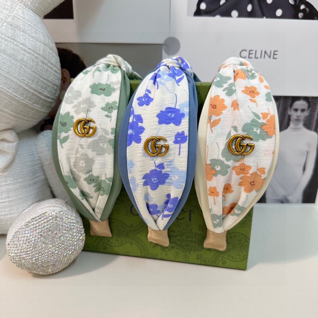 [TOP] GUCCI Little Fresh Hair Band - 3 Colors