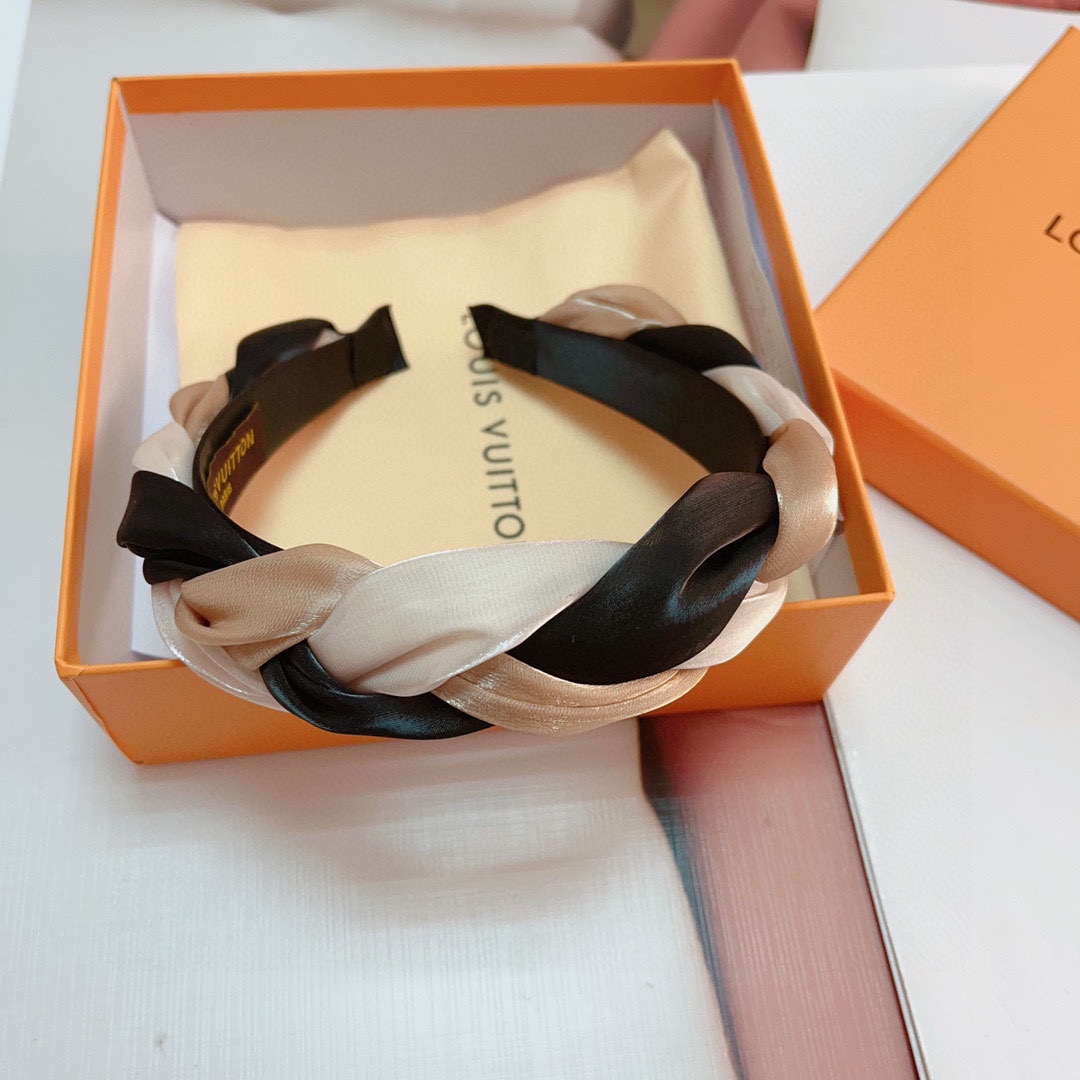 [TOP] Louis Vuitton LV LV Fashionable And Versatile Hair Band - 2 Colors