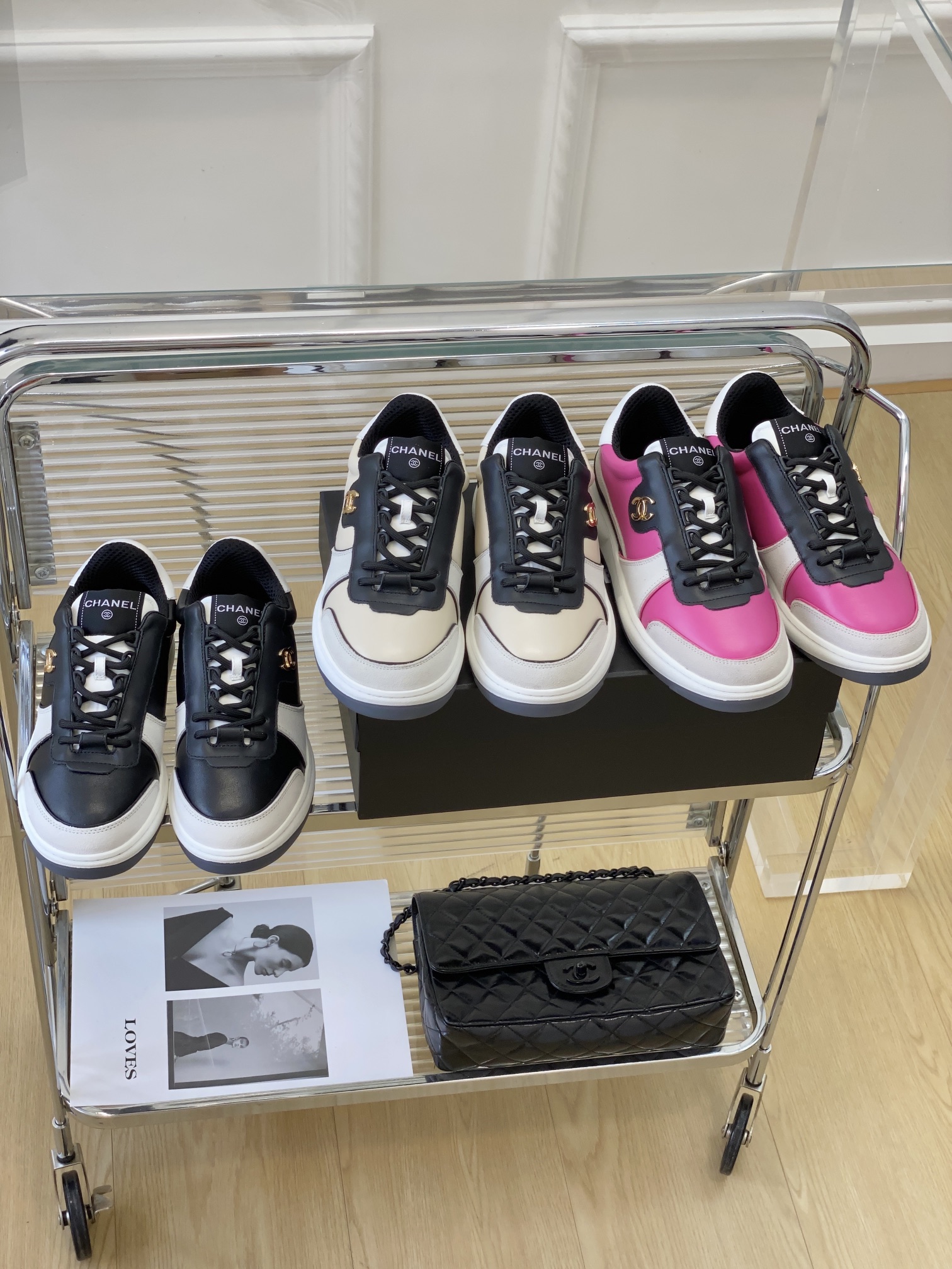 [TOP] CHANEL Panda Plate Shoes - 3 Colors