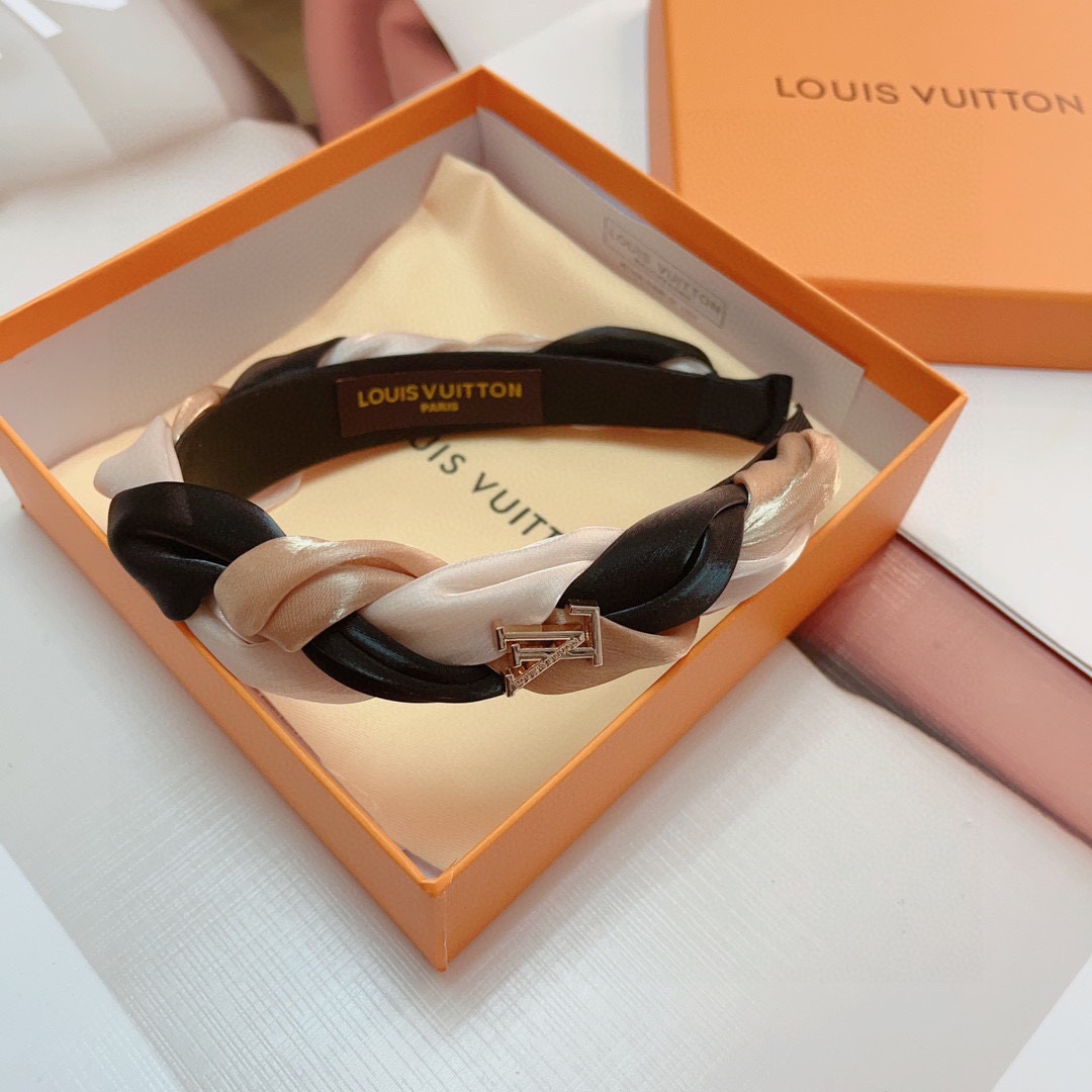 [TOP] Louis Vuitton LV LV Fashionable And Versatile Hair Band - 2 Colors