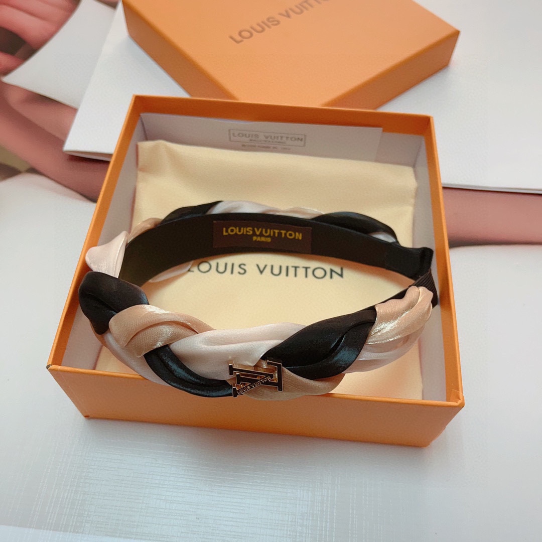 [TOP] Louis Vuitton LV LV Fashionable And Versatile Hair Band - 2 Colors