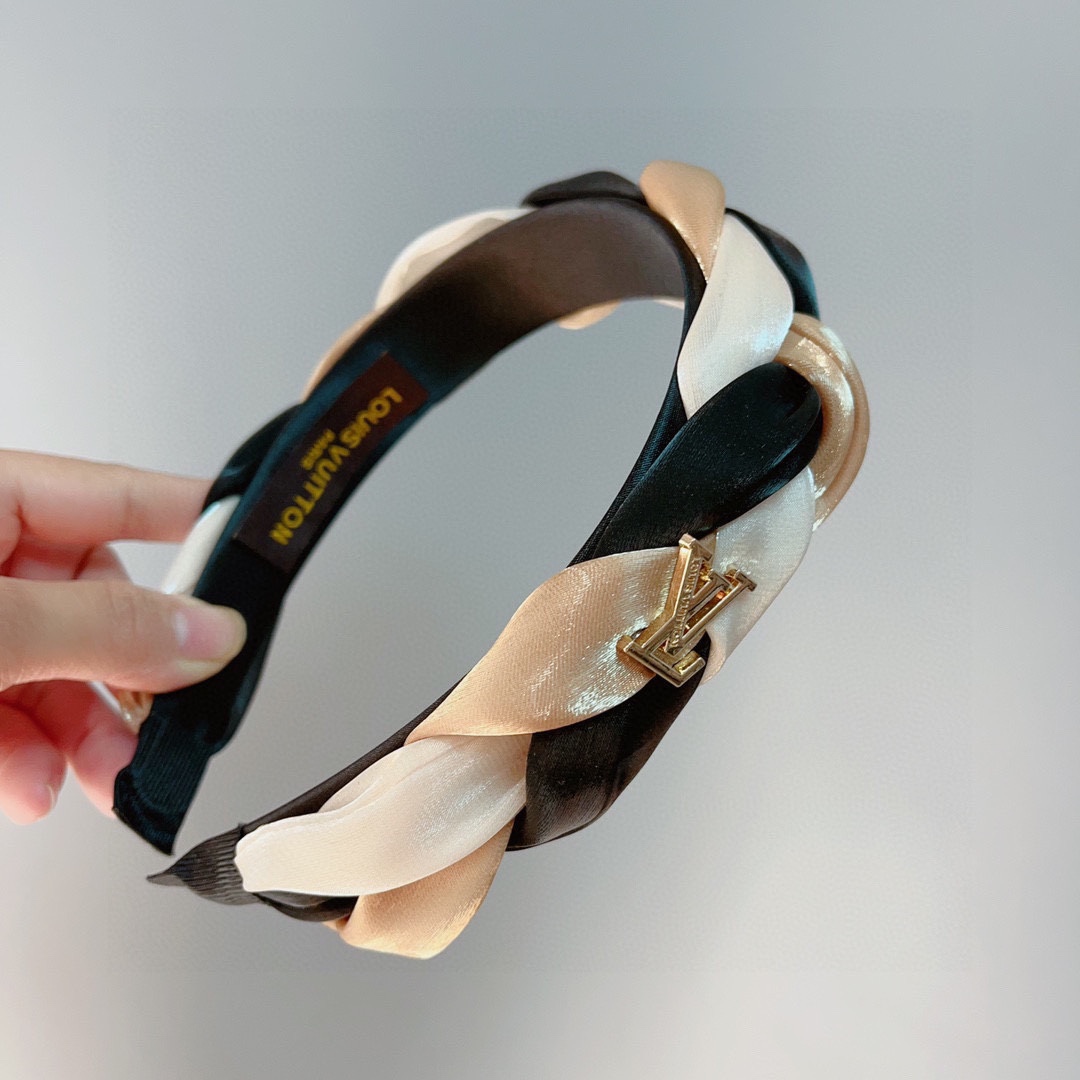 [TOP] Louis Vuitton LV LV Fashionable And Versatile Hair Band - 2 Colors
