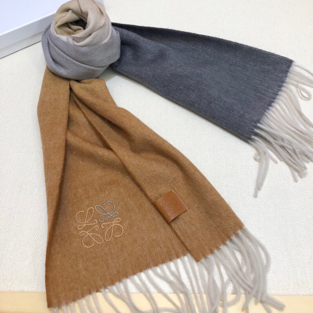 [TOP] LOEWE Gradient Scarf 35 x 180 cm - 4 Colors