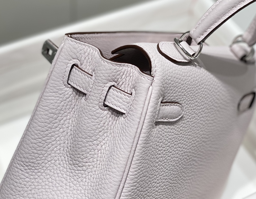 [TOP] HERMES Mini Kelly 20cm - Two Colors - SHW - 711 Luxury