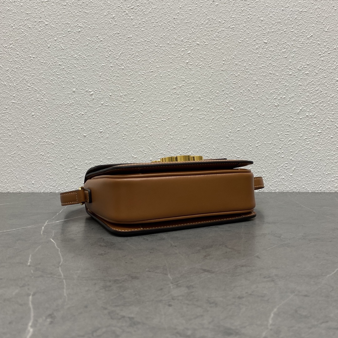 [TOP] CELINE Pvc Printed Cowhide Arc De Triomphe Bag 18x14x6 cm