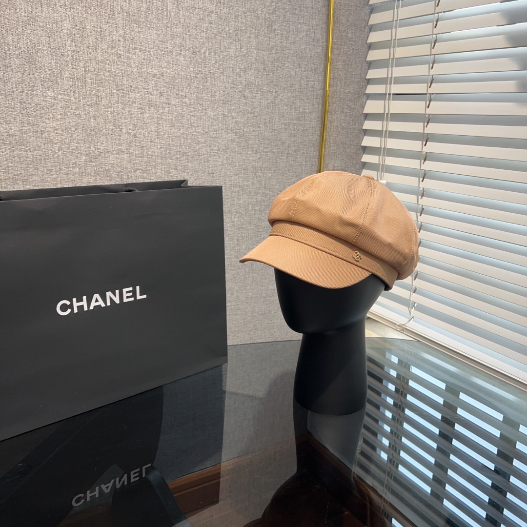 [TOP] CHANEL Autumn And Winter Octagonal Hat - 3 Colors